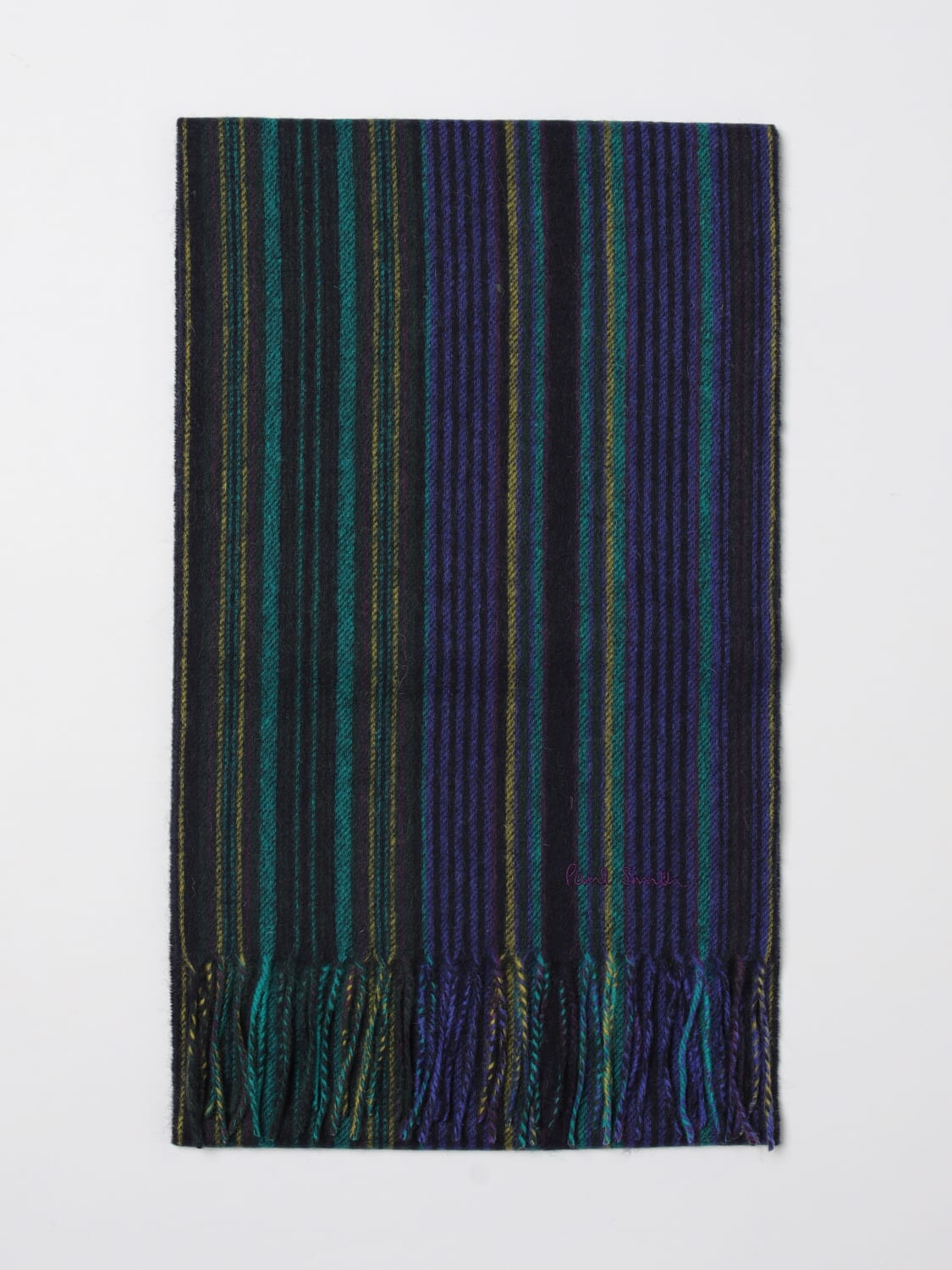 PAUL SMITH SCARF: Scarf men Paul Smith, Blue - Img 1