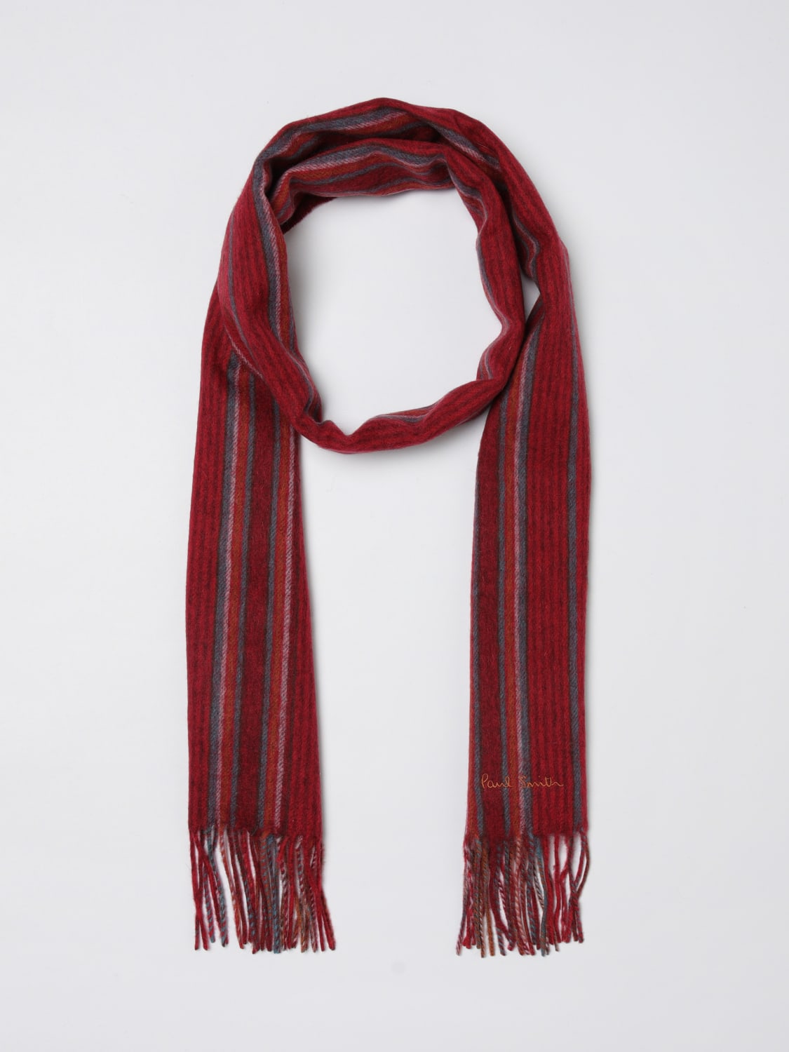 PAUL SMITH SCARF: Scarf men Paul Smith, Grey 1 - Img 2