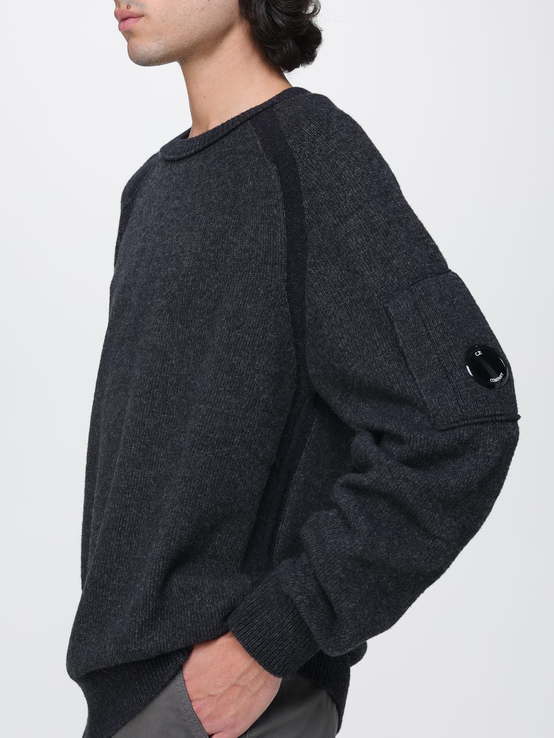 C.P. COMPANY SWEATER: Sweater men C.P. Company, Grey - Img 4