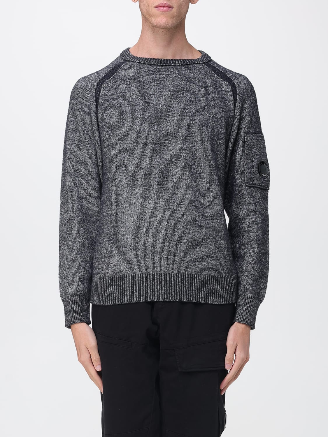 C.P. COMPANY SWEATER: Sweater men C.P. Company, Charcoal - Img 1
