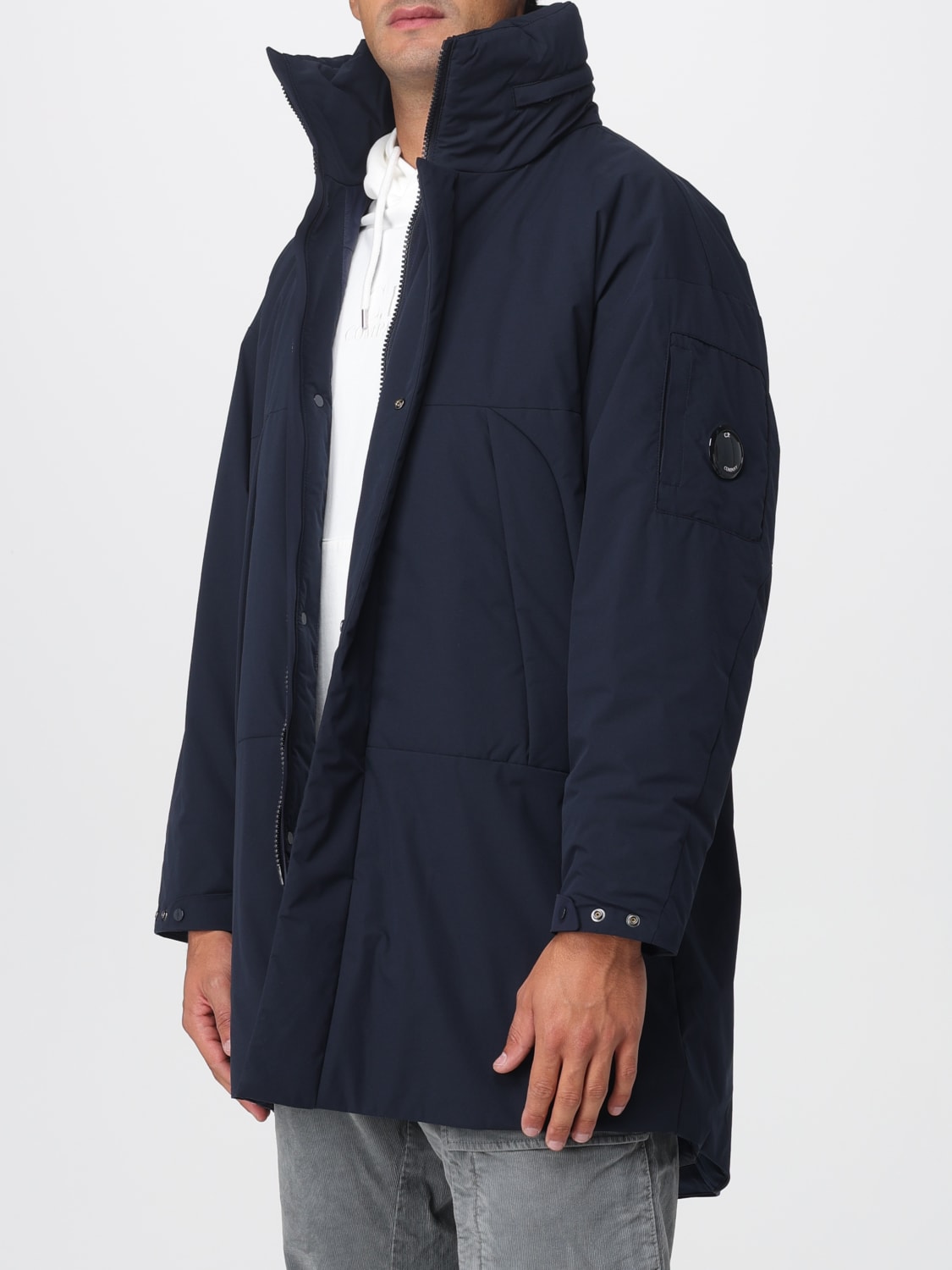 C.P. COMPANY GIACCA: Giubbotto Pro Tek C.P. Company in nylon , Blue Navy - Img 3