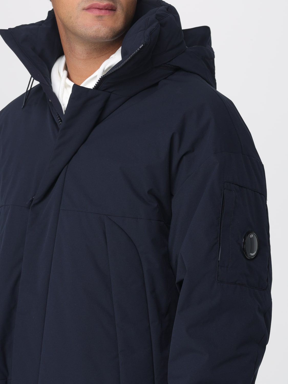 C.P. COMPANY GIACCA: Giubbotto Pro Tek C.P. Company in nylon , Blue Navy - Img 4