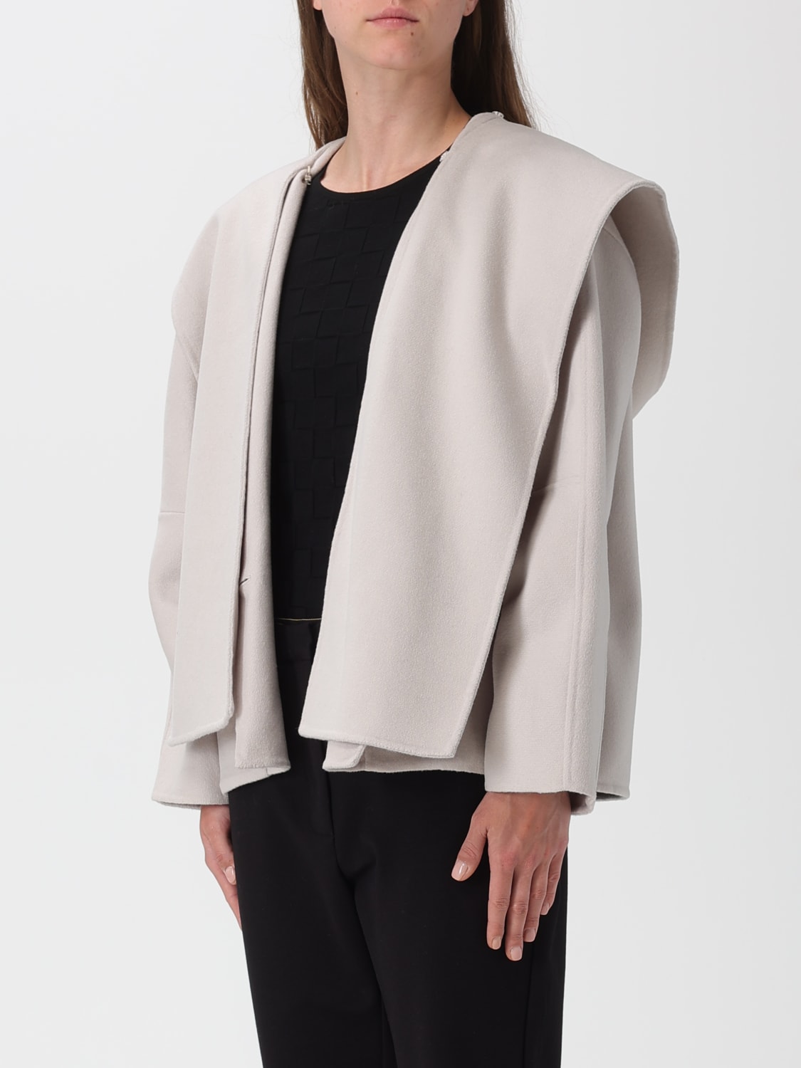 PALTÒ COAT: Jacket woman PaltÒ, White - Img 3