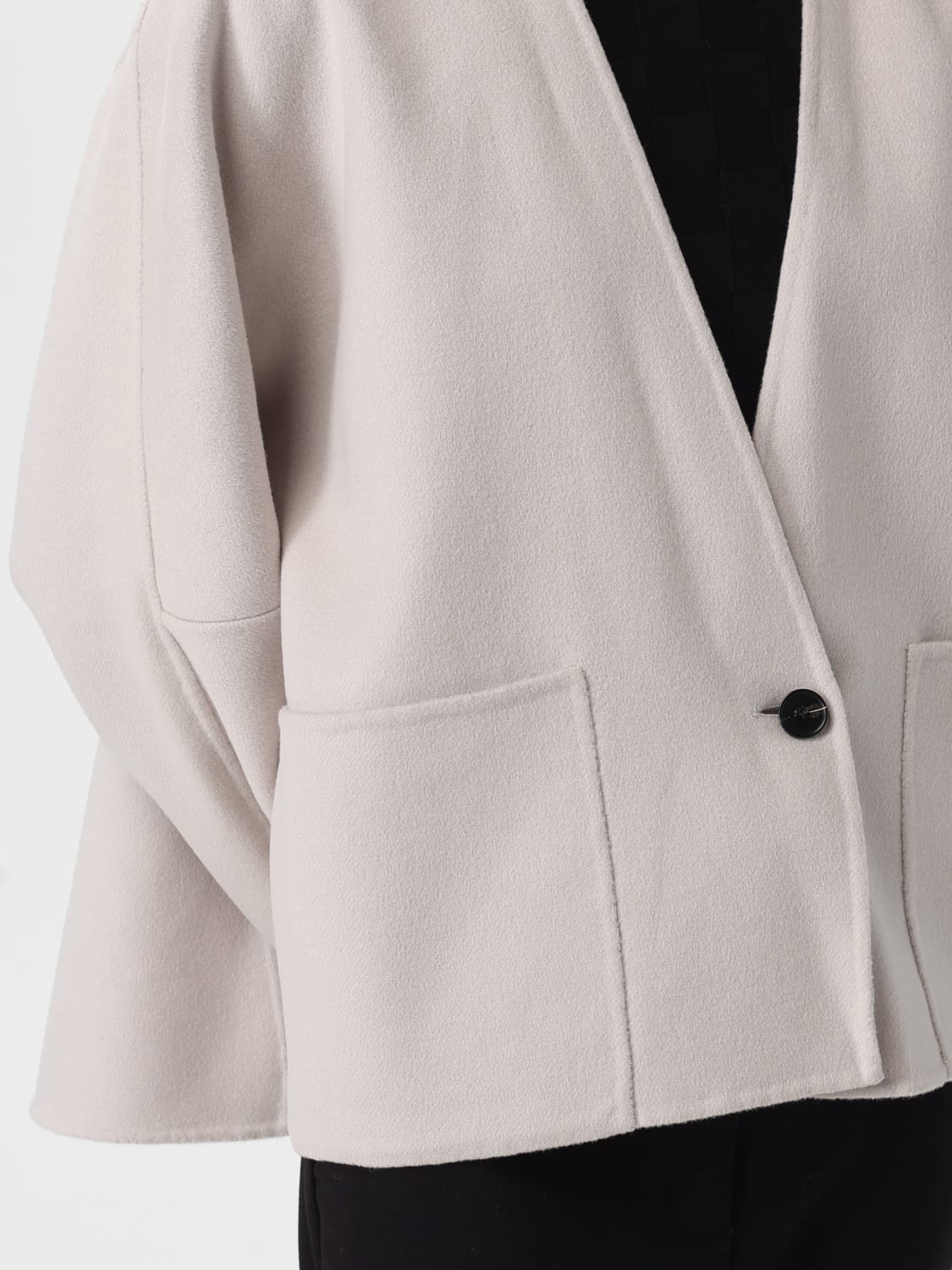 PALTÒ COAT: Jacket woman PaltÒ, White - Img 4