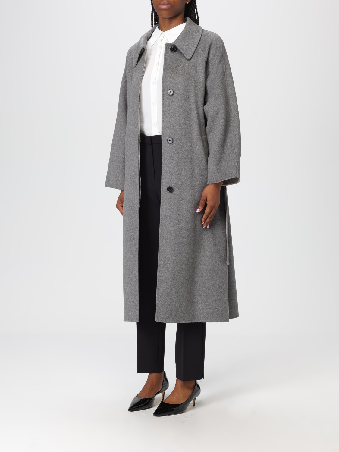 PALTÒ COAT: Coat woman PaltÒ, Grey - Img 3