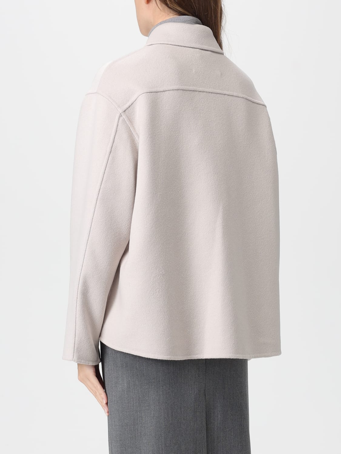 PALTÒ COAT: Jacket woman PaltÒ, White - Img 2