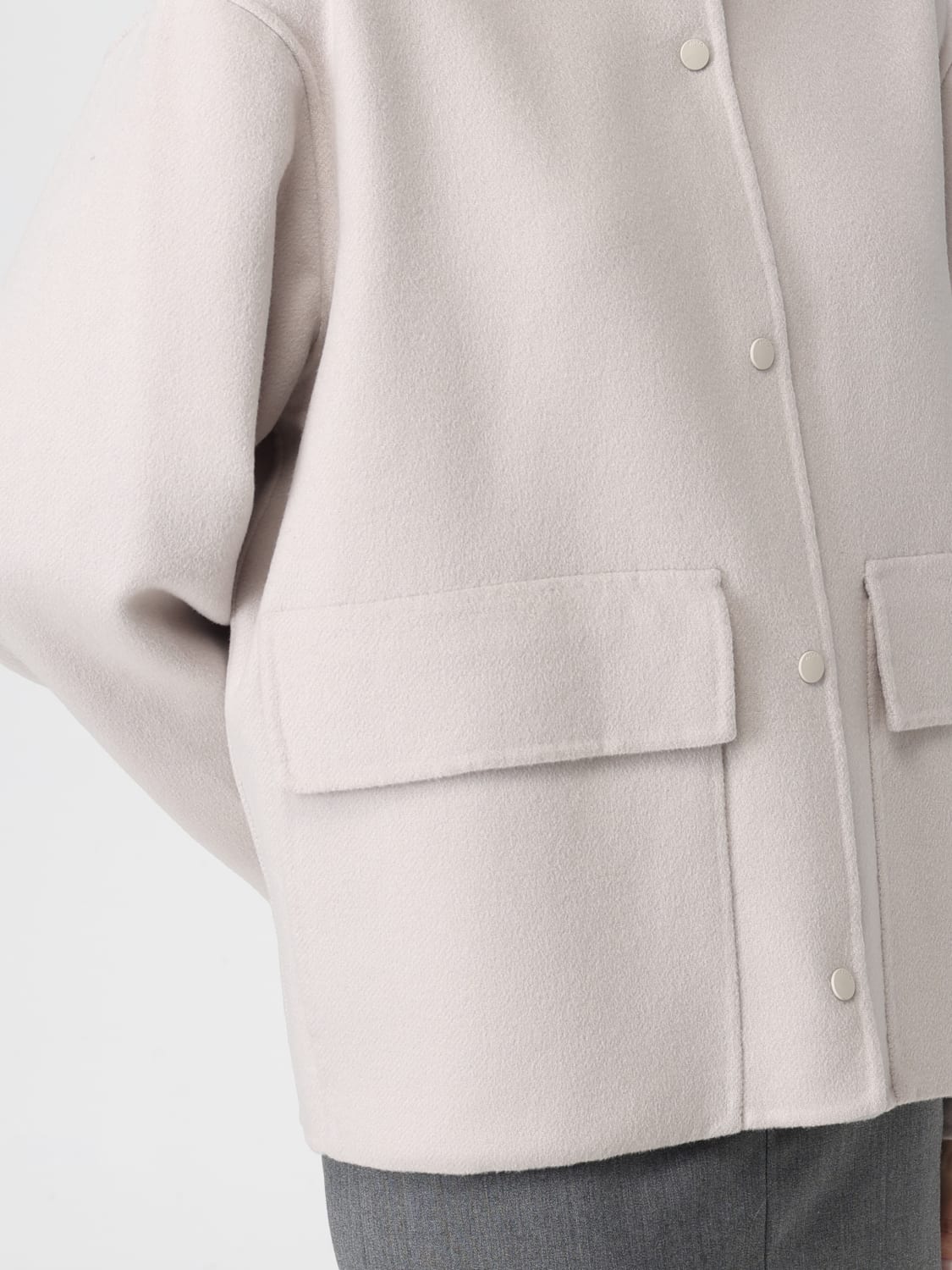 PALTÒ COAT: Jacket woman PaltÒ, White - Img 4