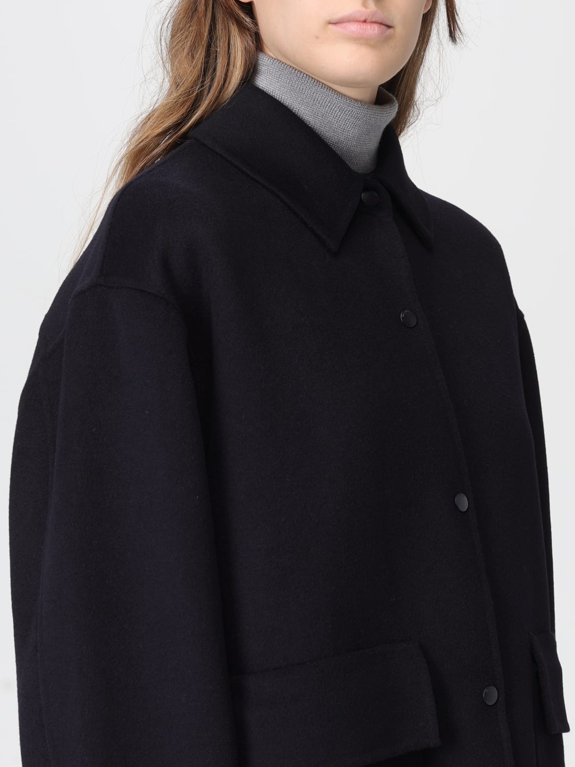 PALTÒ MANTEAU: Veste femme PaltÒ, Bleu Marine - Img 4