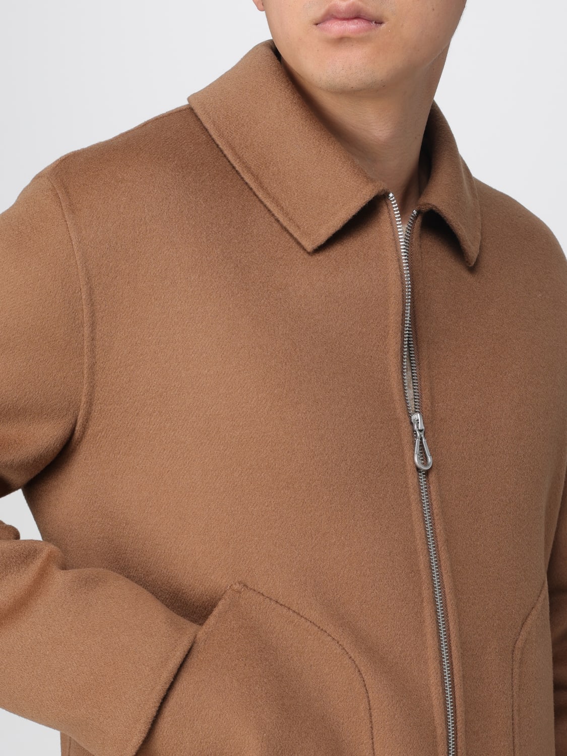 PALTÒ COAT: Jacket men PaltÒ, Camel - Img 4