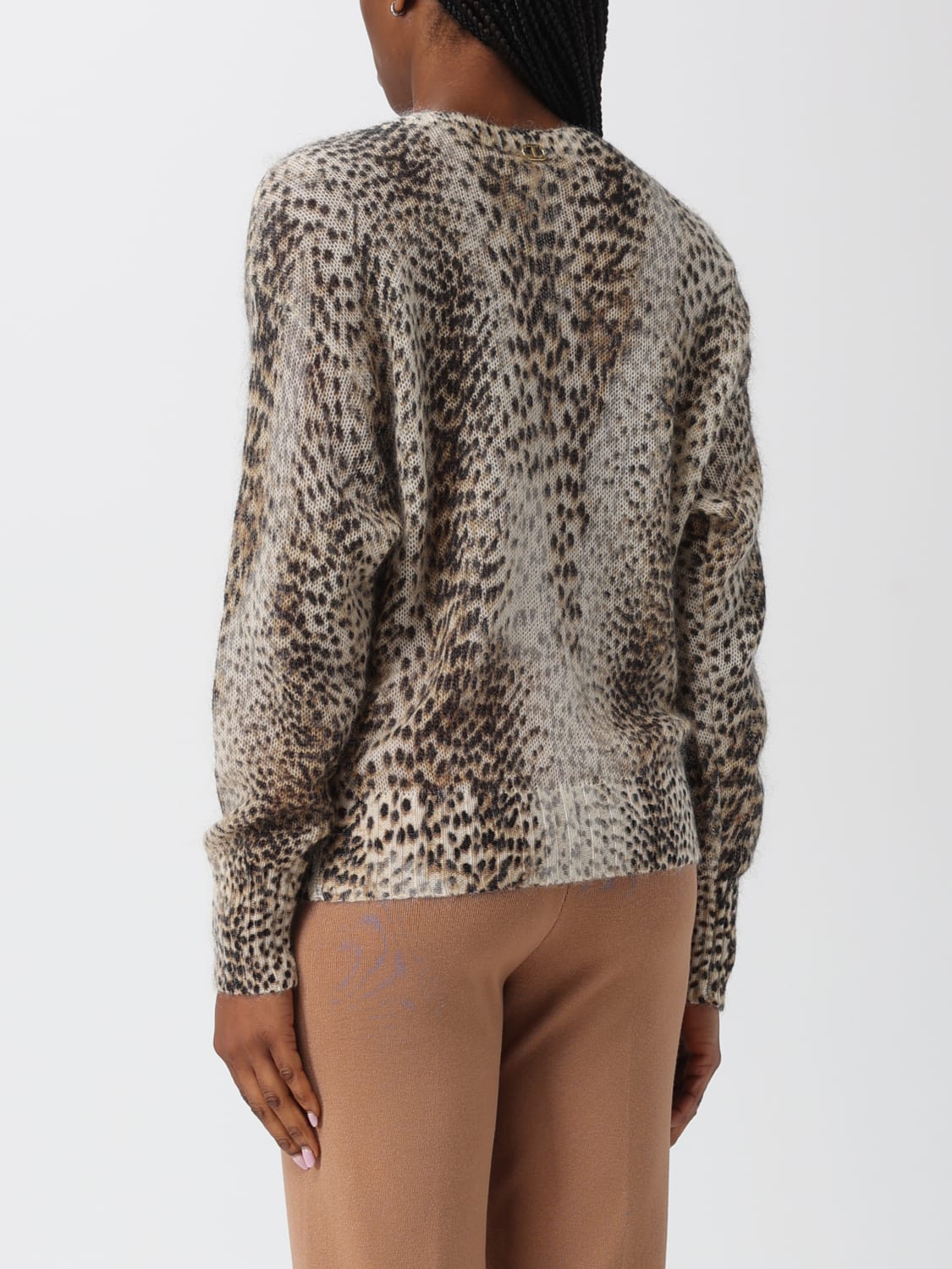 TWINSET PULLOVER: Pullover damen Twinset, Braun - Img 2