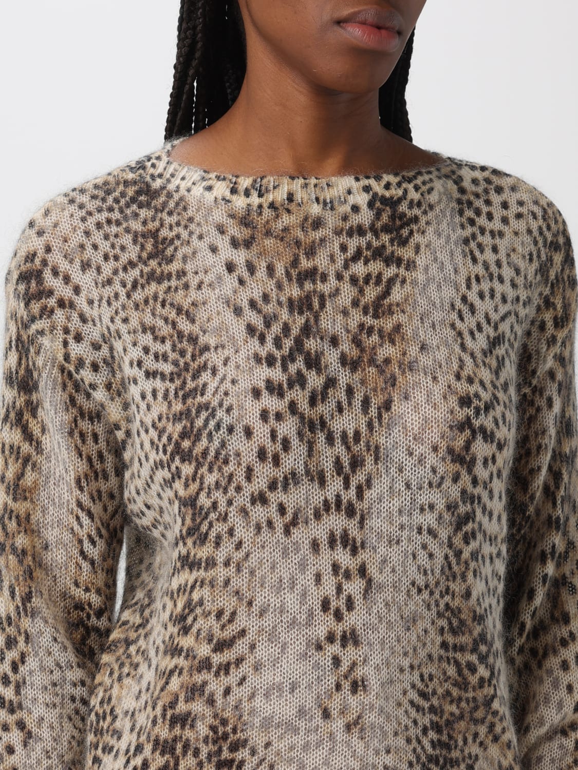 TWINSET PULLOVER: Pullover damen Twinset, Braun - Img 3