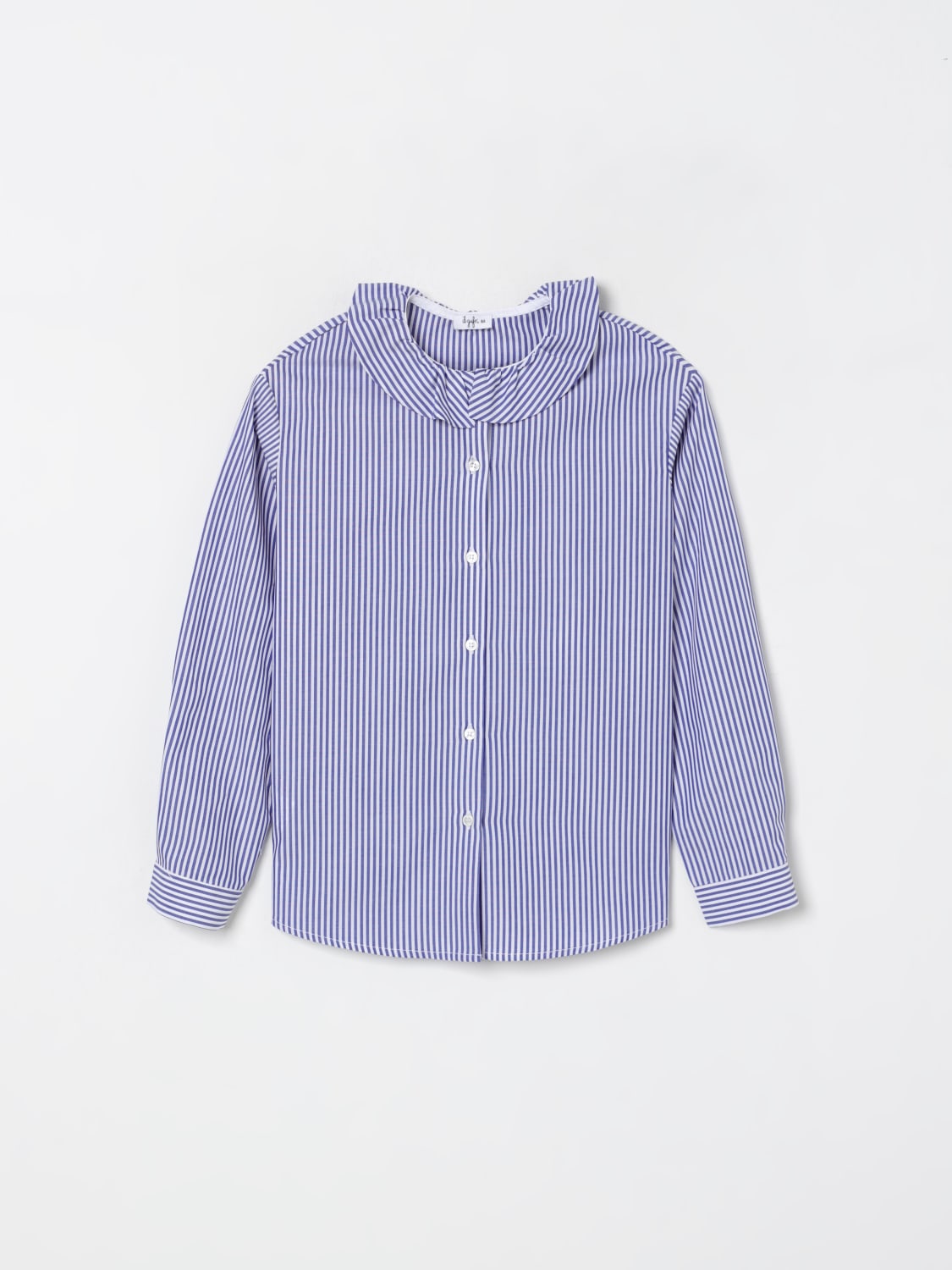 IL GUFO SHIRT: Shirt kids Il Gufo, Blue - Img 1