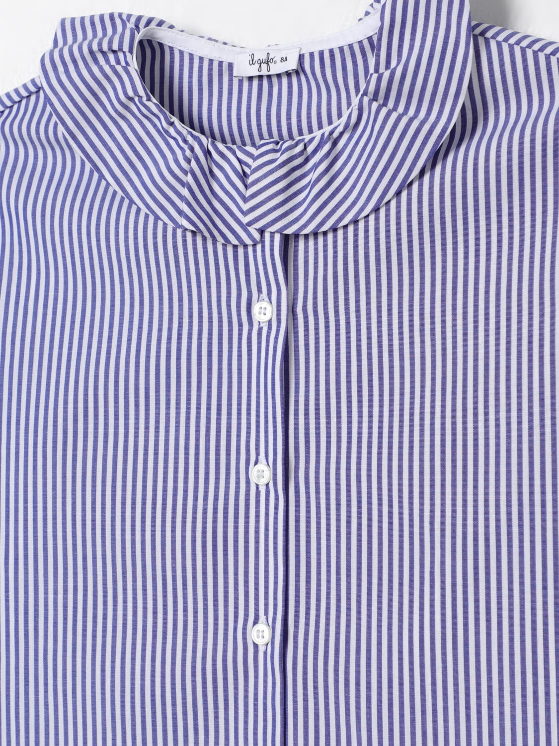 IL GUFO SHIRT: Shirt kids Il Gufo, Blue - Img 3