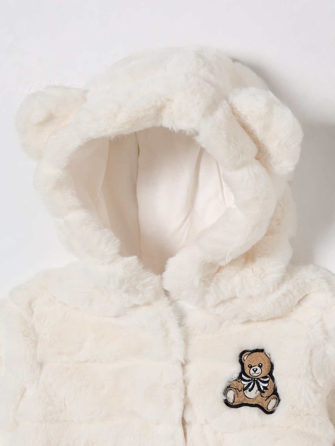 MOSCHINO JACKET: Jacket kids Moschino, White - Img 3