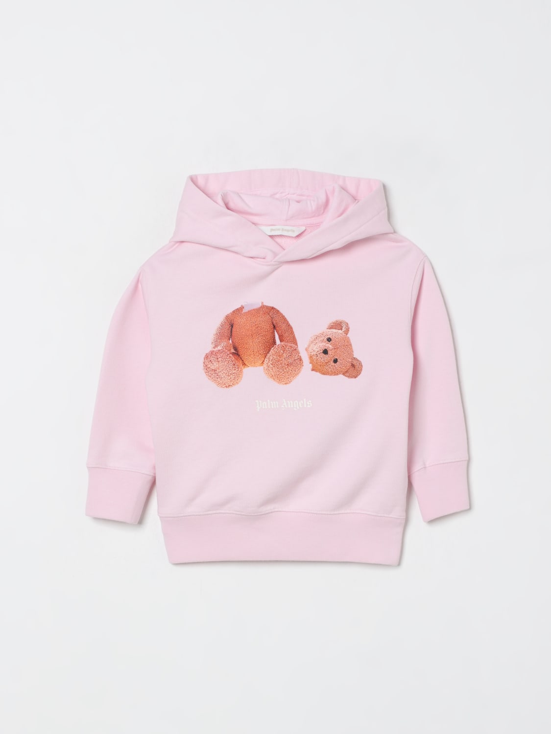 PALM ANGELS SWEATER: Sweater kids Palm Angels, Pink - Img 1