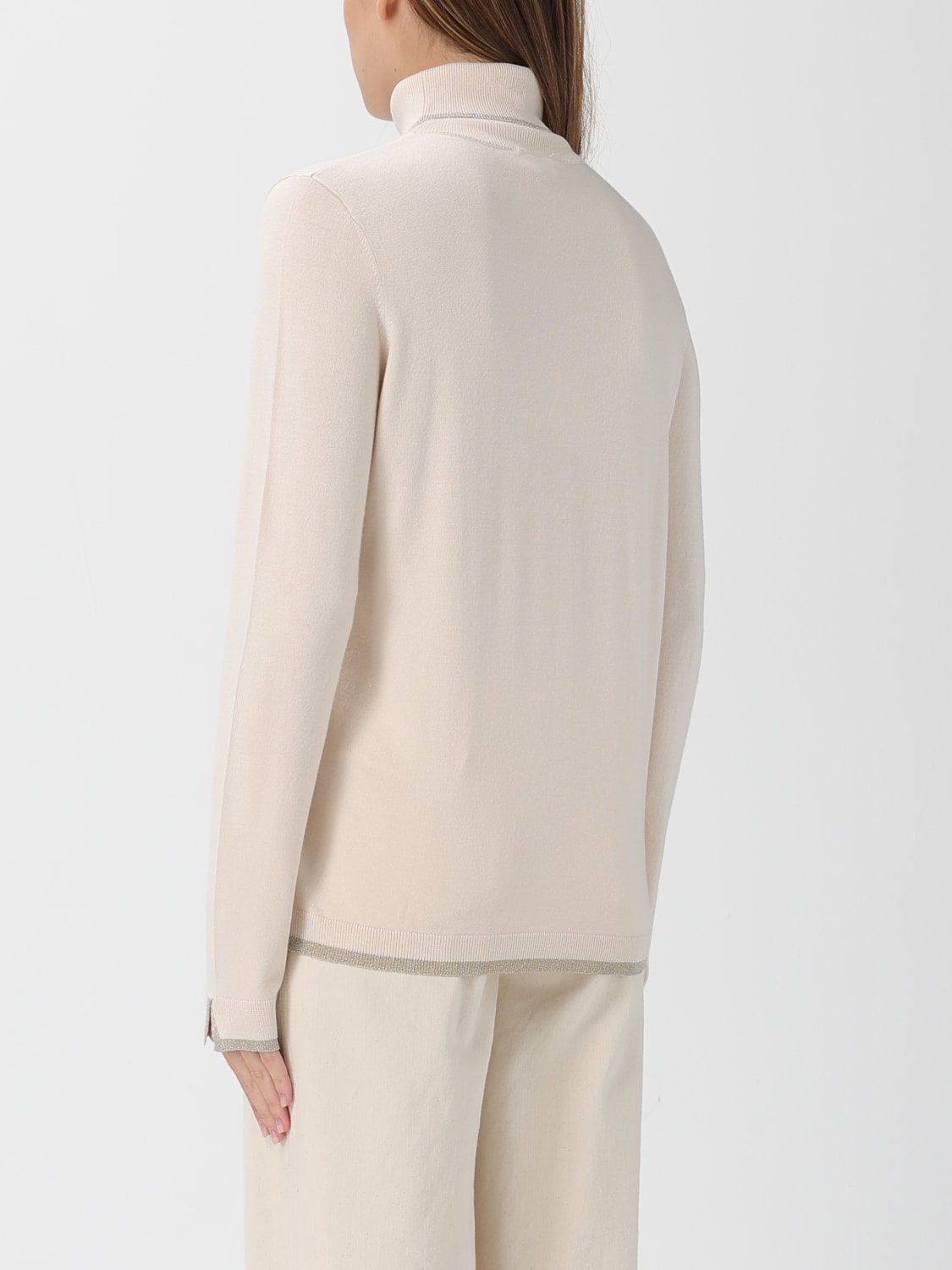 LIU JO SWEATER: Sweater woman Liu Jo, Beige - Img 2