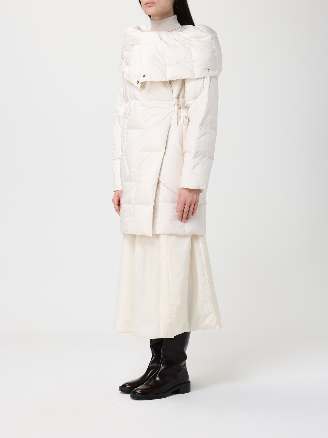 ADD ジャケット: ジャケット レディース Add, ホワイト - Img 3