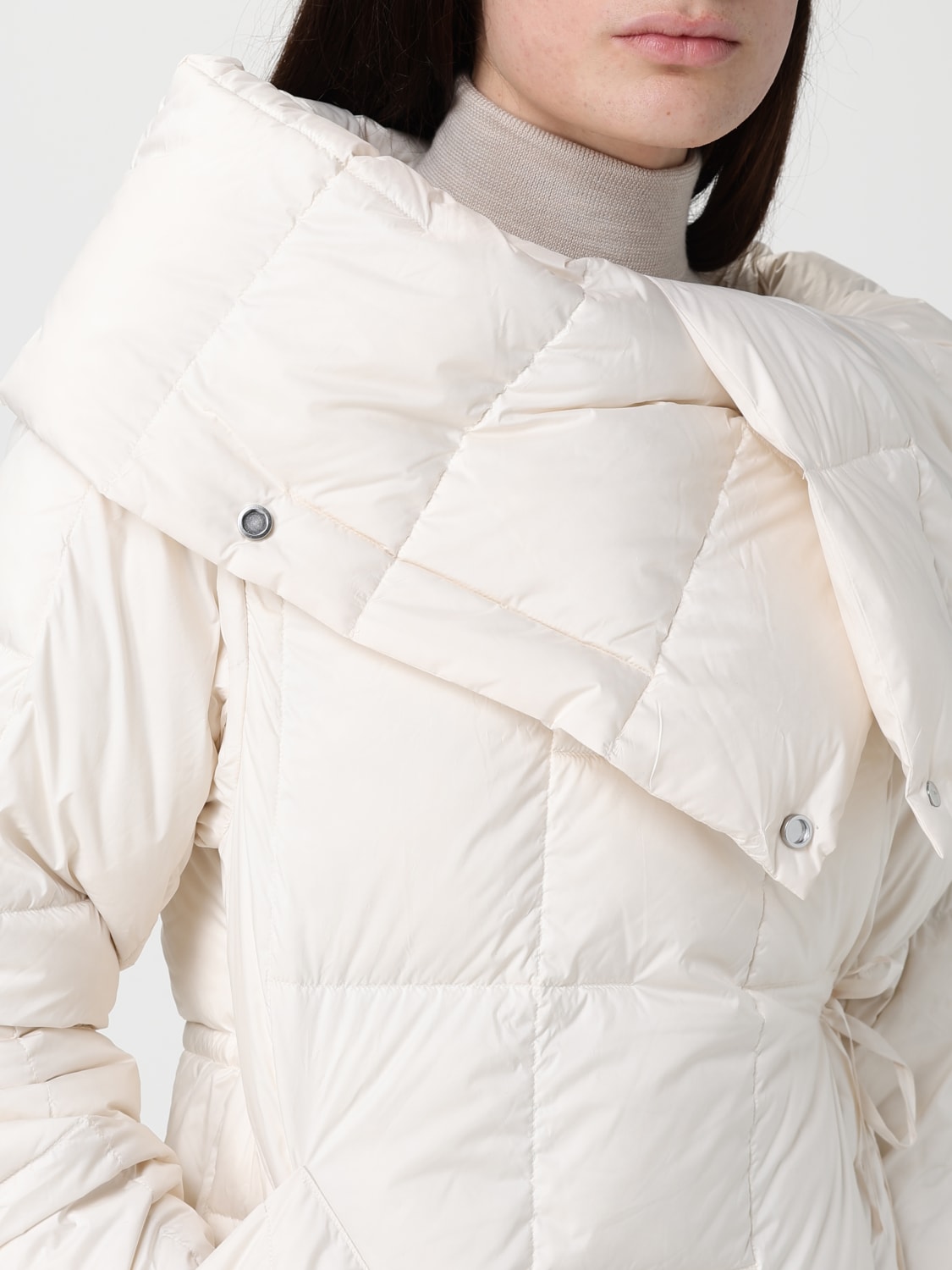 ADD ジャケット: ジャケット レディース Add, ホワイト - Img 4