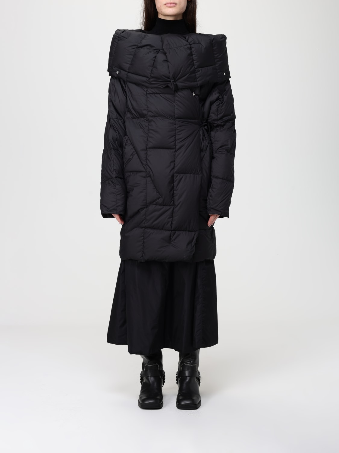 ADD JACKET: Jacket woman Add, Black - Img 1