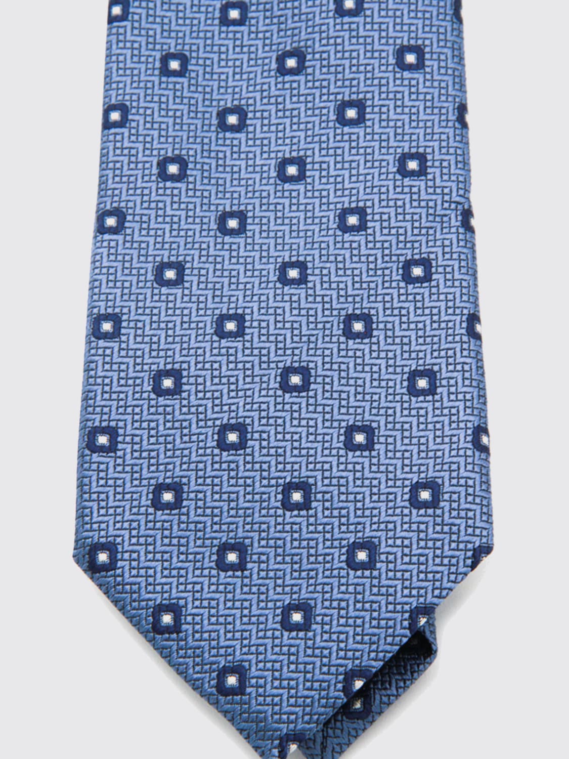 ZEGNA TIE: Tie men Zegna, Blue - Img 2