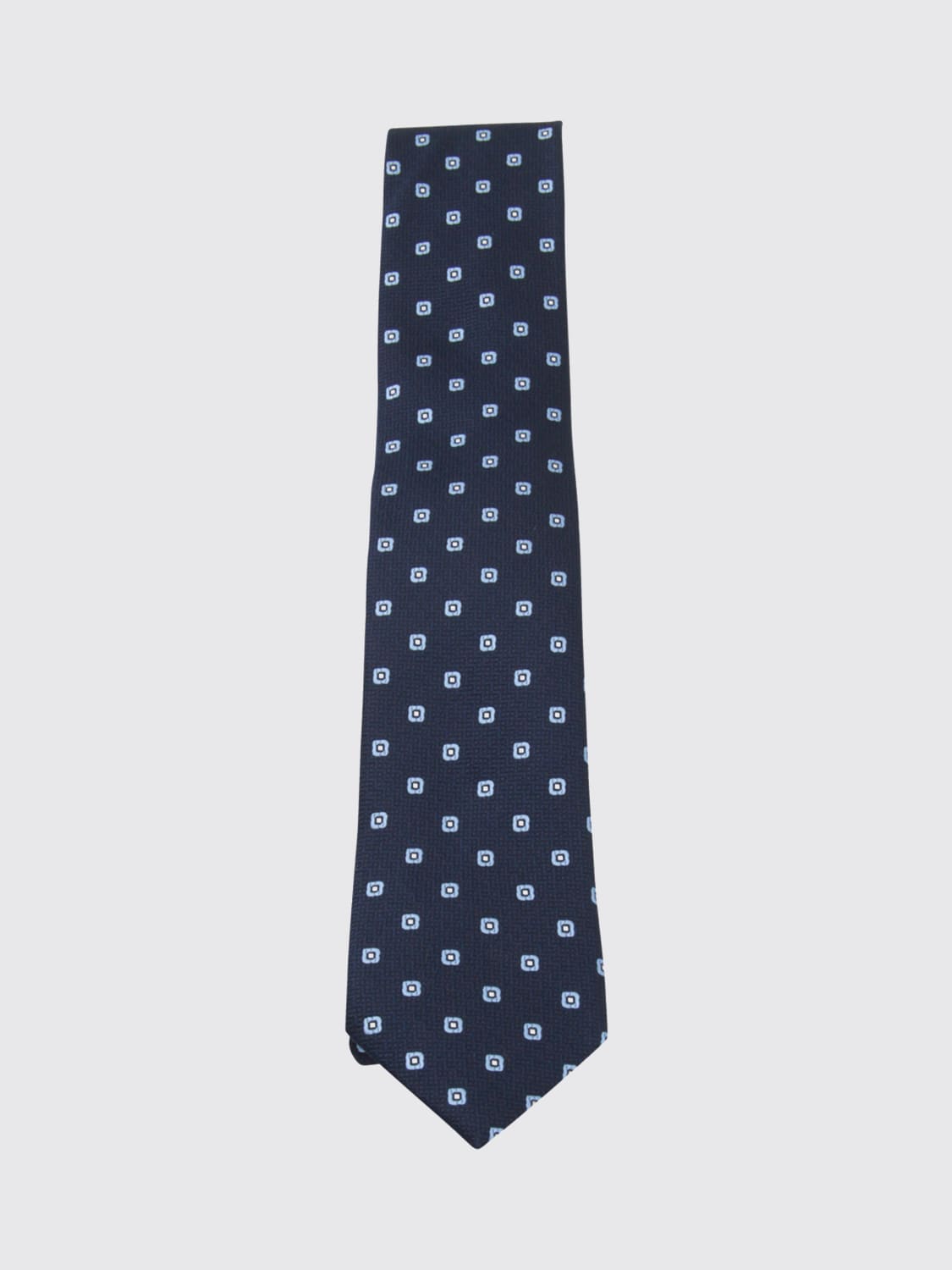 ZEGNA CRAVATTA: Cravatta Zegna in seta jacquard , Blue 1 - Img 1