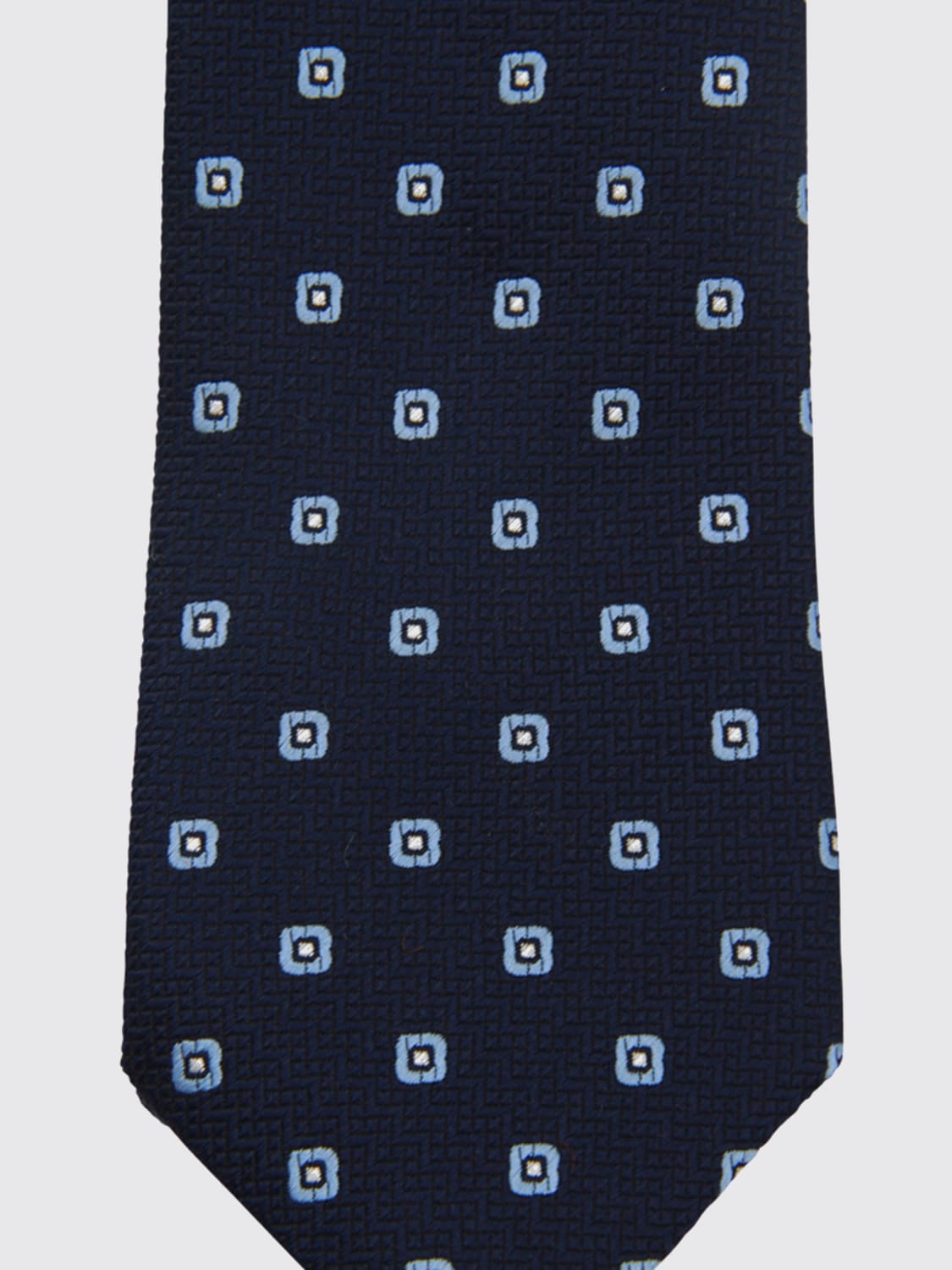 ZEGNA CRAVATTA: Cravatta Zegna in seta jacquard , Blue 1 - Img 2