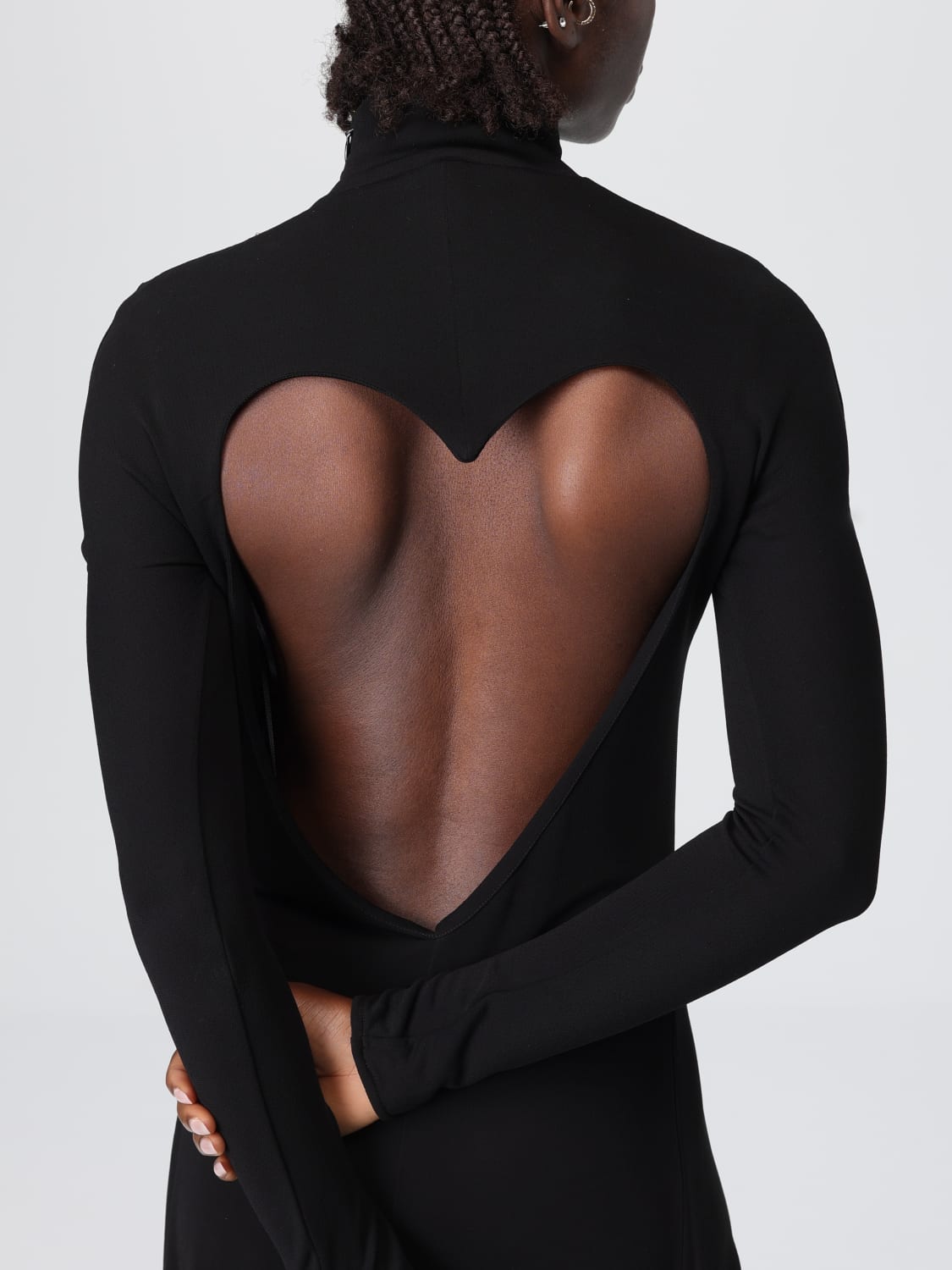 ALAÏA DRESS: Dress woman AlaÏa, Black - Img 4