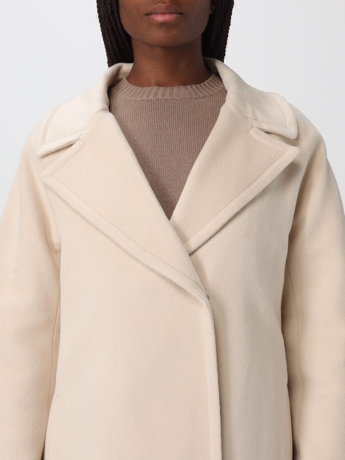 MOORER ABRIGO: Abrigo mujer Moorer, Blanco - Img 4