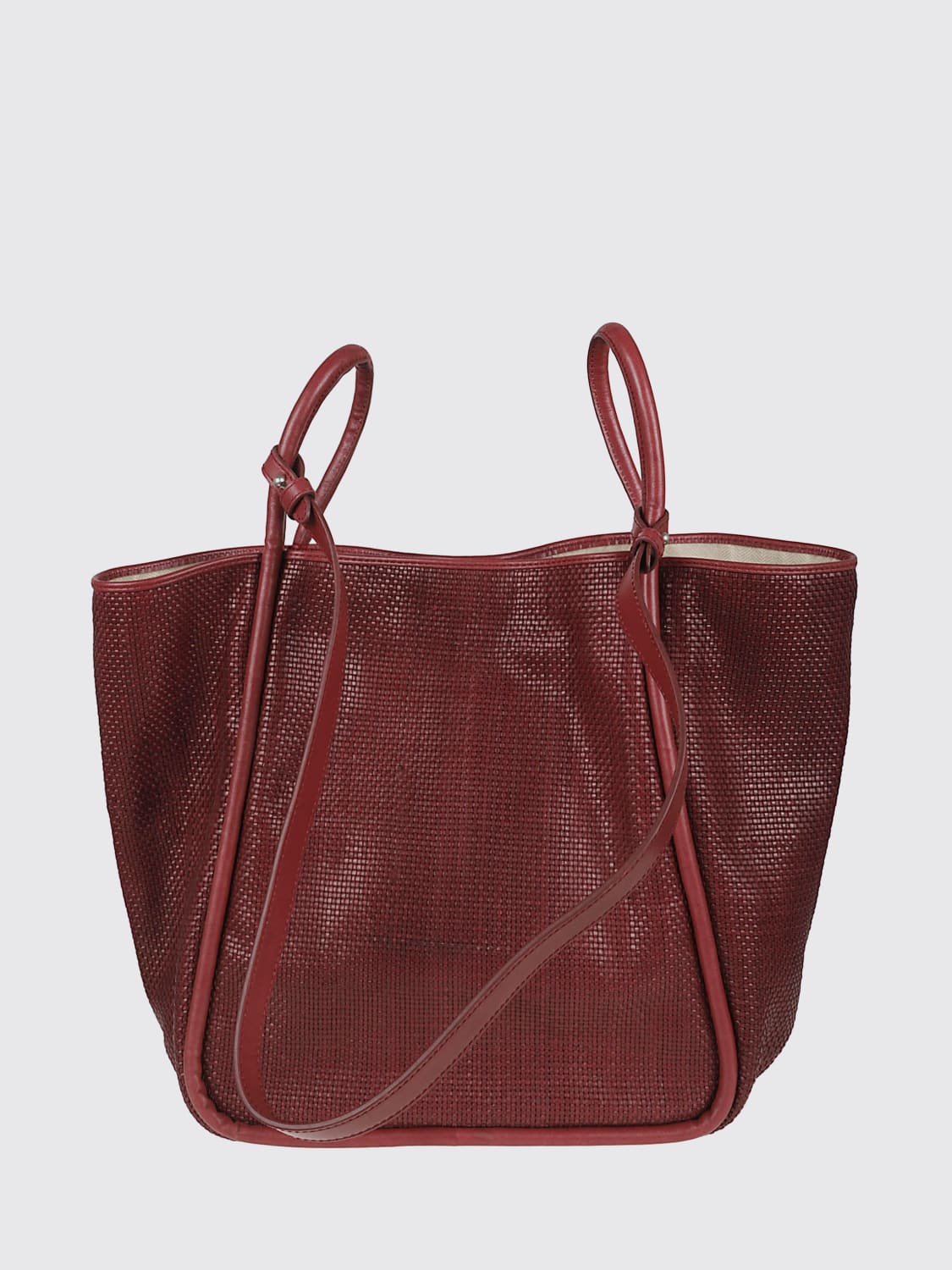 DRAGON DIFFUSION HANDBAG: Shoulder bag woman Dragon Diffusion, Burgundy - Img 1