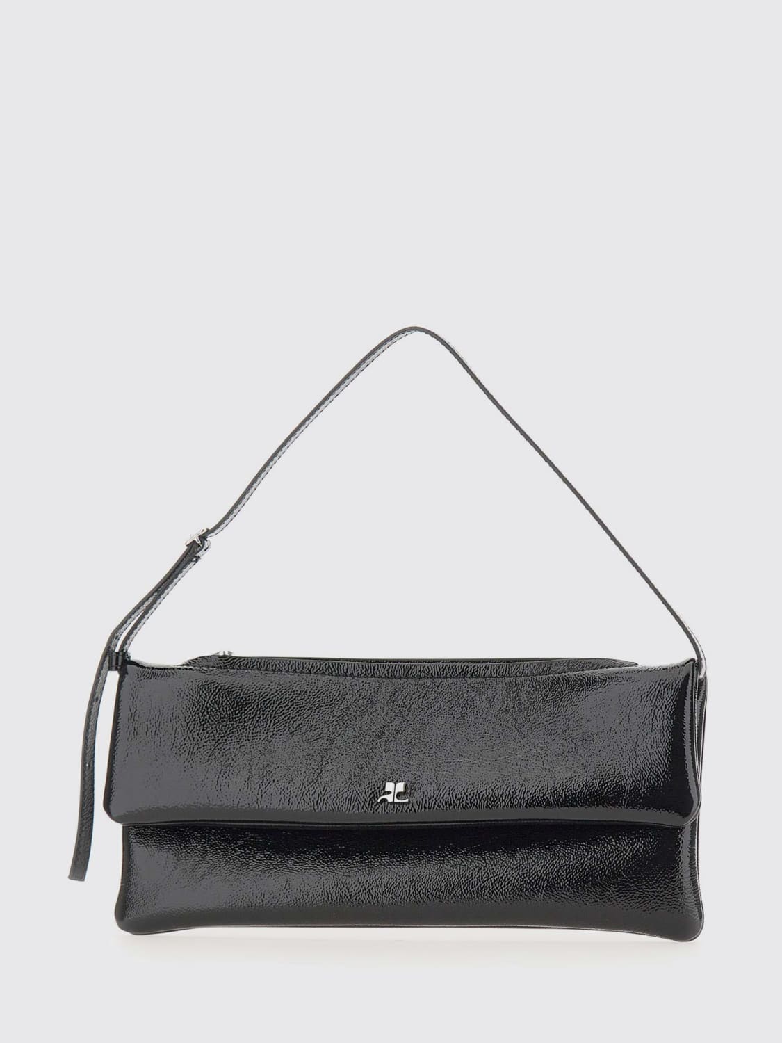 COURRÈGES SHOULDER BAG: Shoulder bag woman CourrÈges, Black - Img 1
