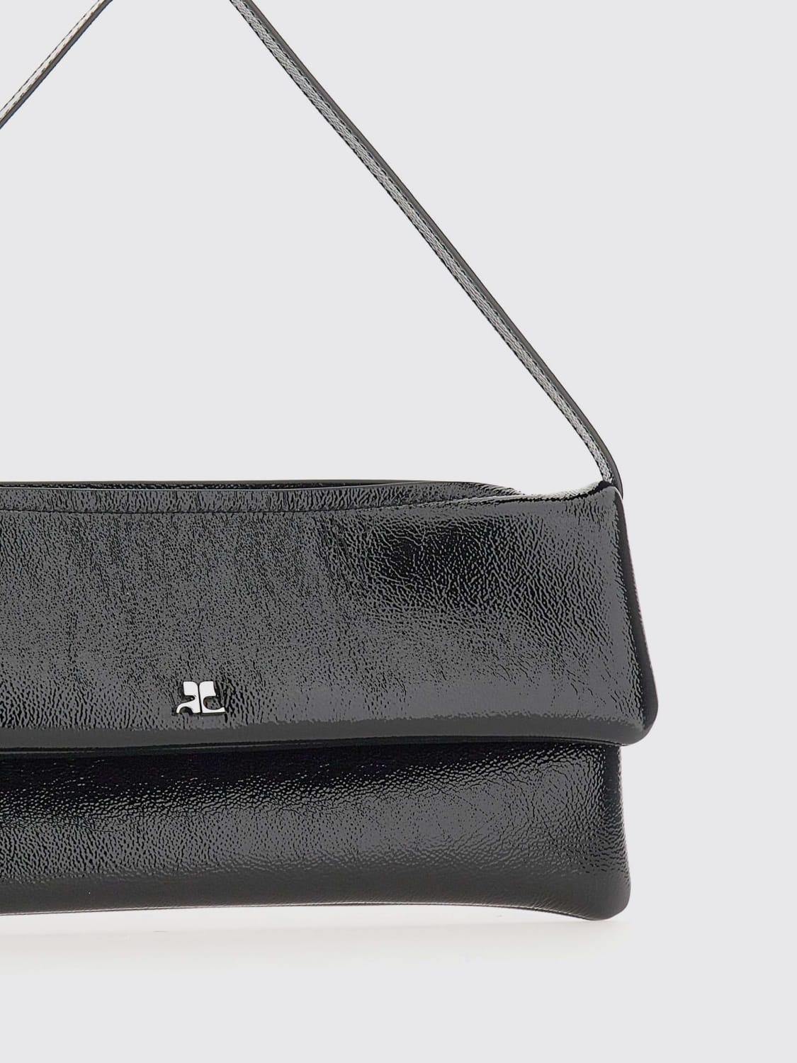 COURRÈGES SHOULDER BAG: Shoulder bag woman CourrÈges, Black - Img 3