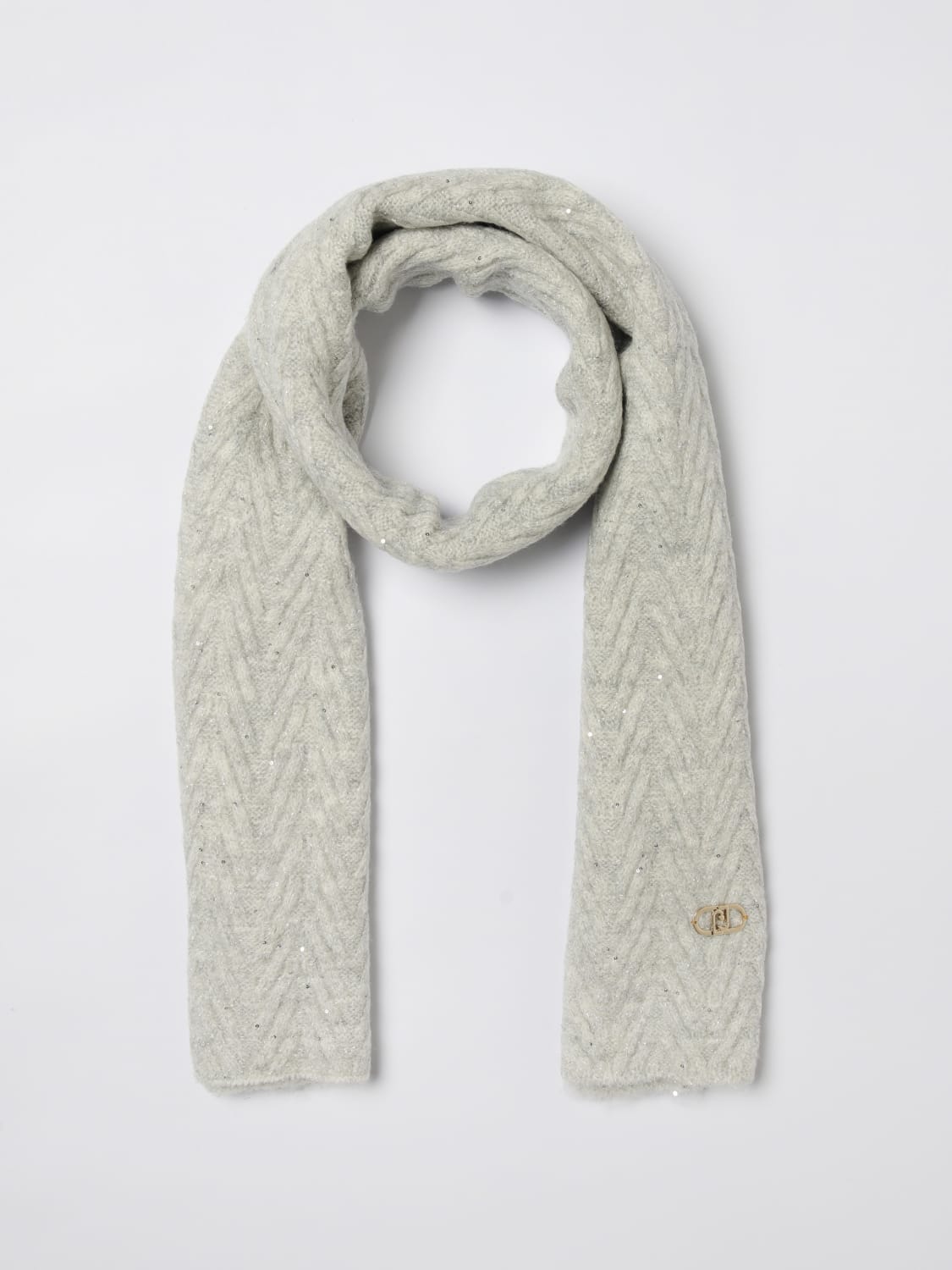 LIU JO SCARF: Scarf woman Liu Jo, Grey - Img 2