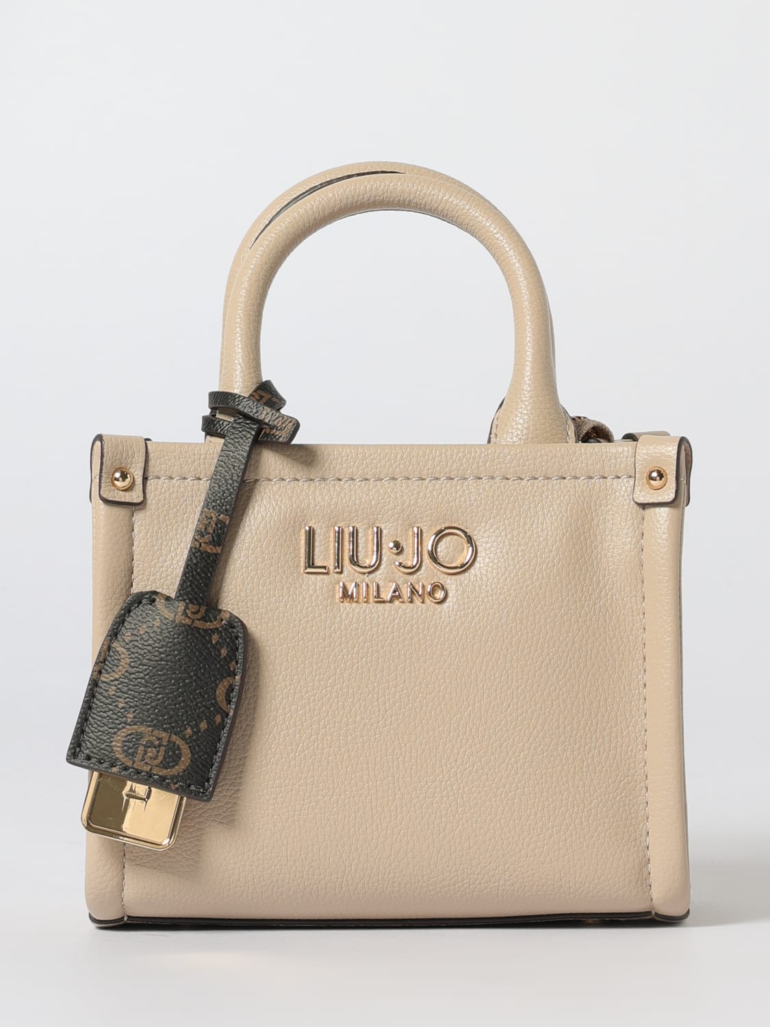 LIU JO MINI BAG: Handbag woman Liu Jo, Beige - Img 1