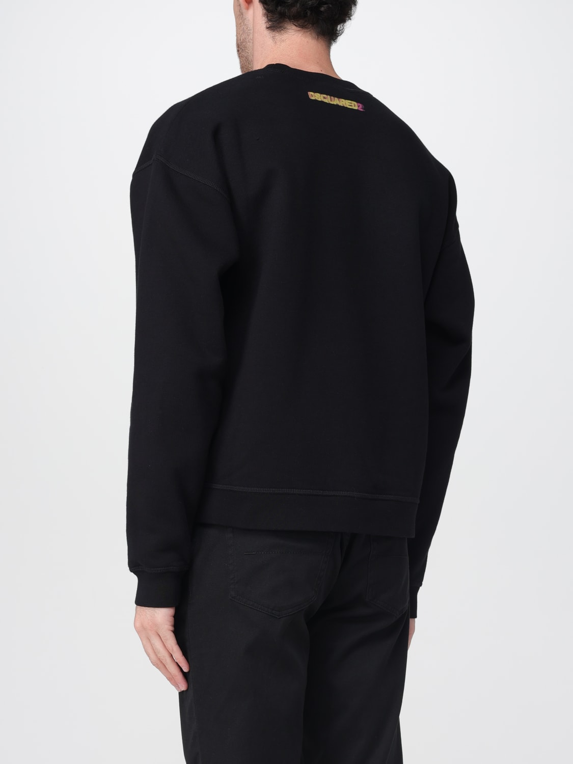 DSQUARED2 SUDADERA: Sudadera hombre Dsquared2, Negro - Img 2