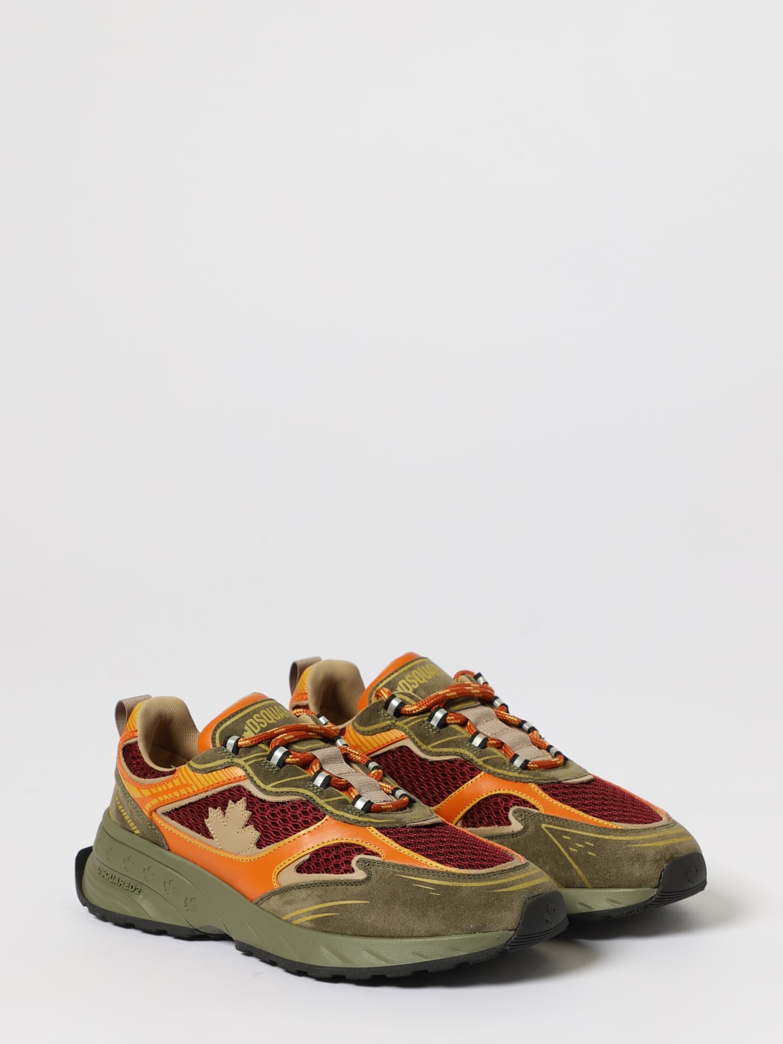 DSQUARED2 SNEAKERS: Shoes men Dsquared2, Green - Img 2