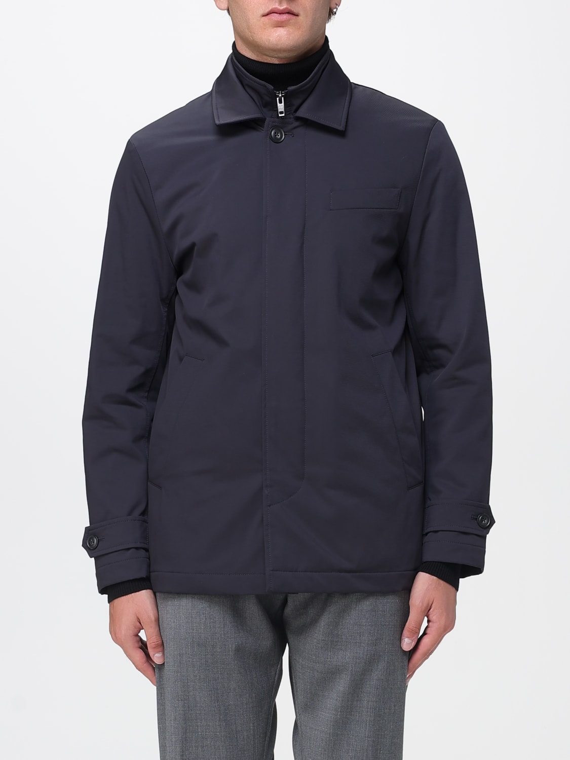 FAY COAT: Coat men Fay, Navy - Img 1