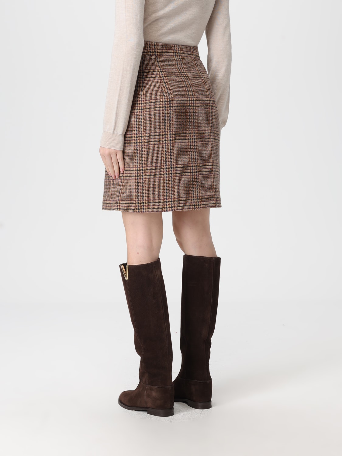 FAY JUPE: Jupe femme Fay, Beige - Img 3