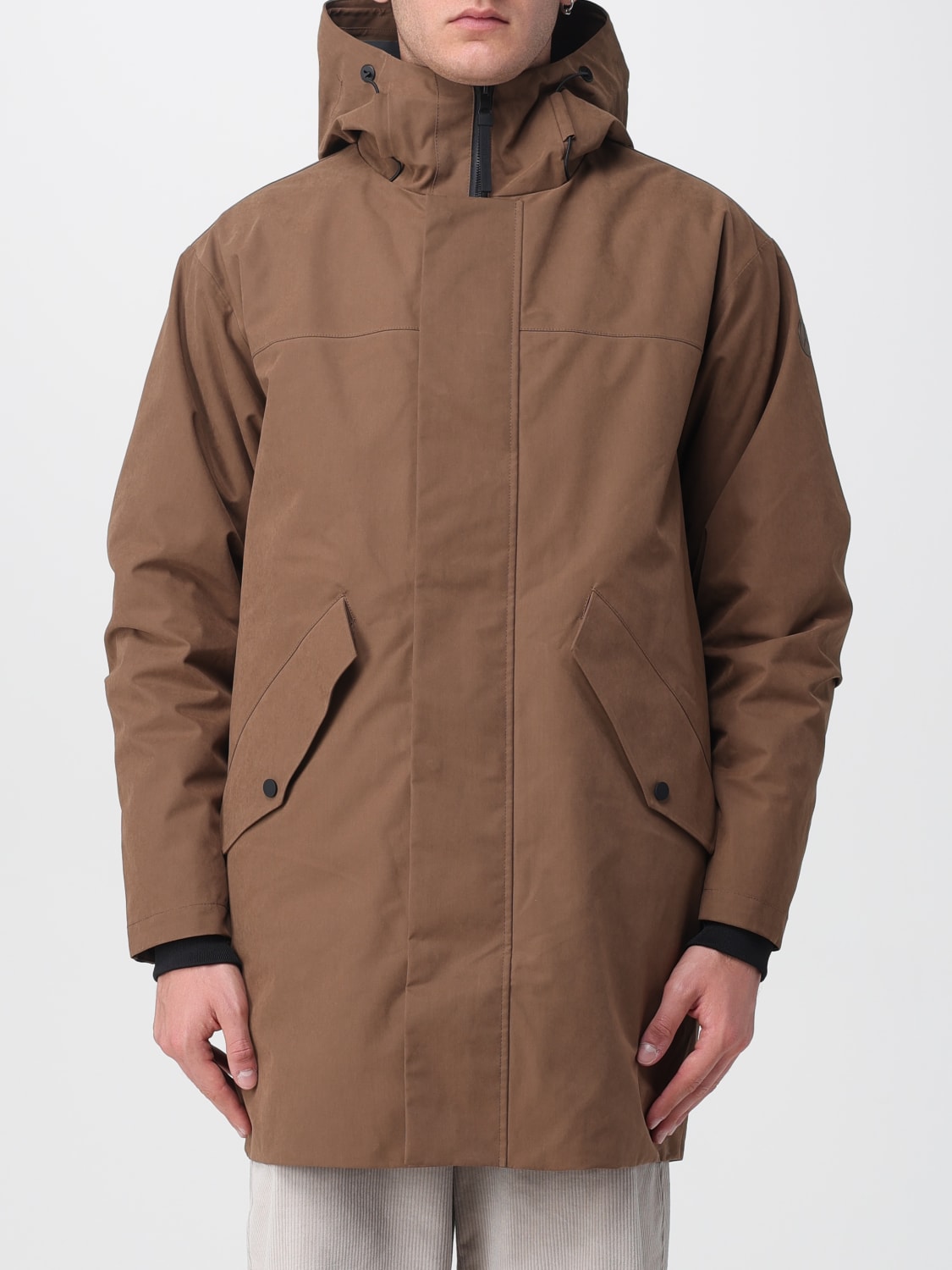 PEOPLE OF SHIBUYA MANTEL: Jacke herren People Of Shibuya, Braun - Img 1