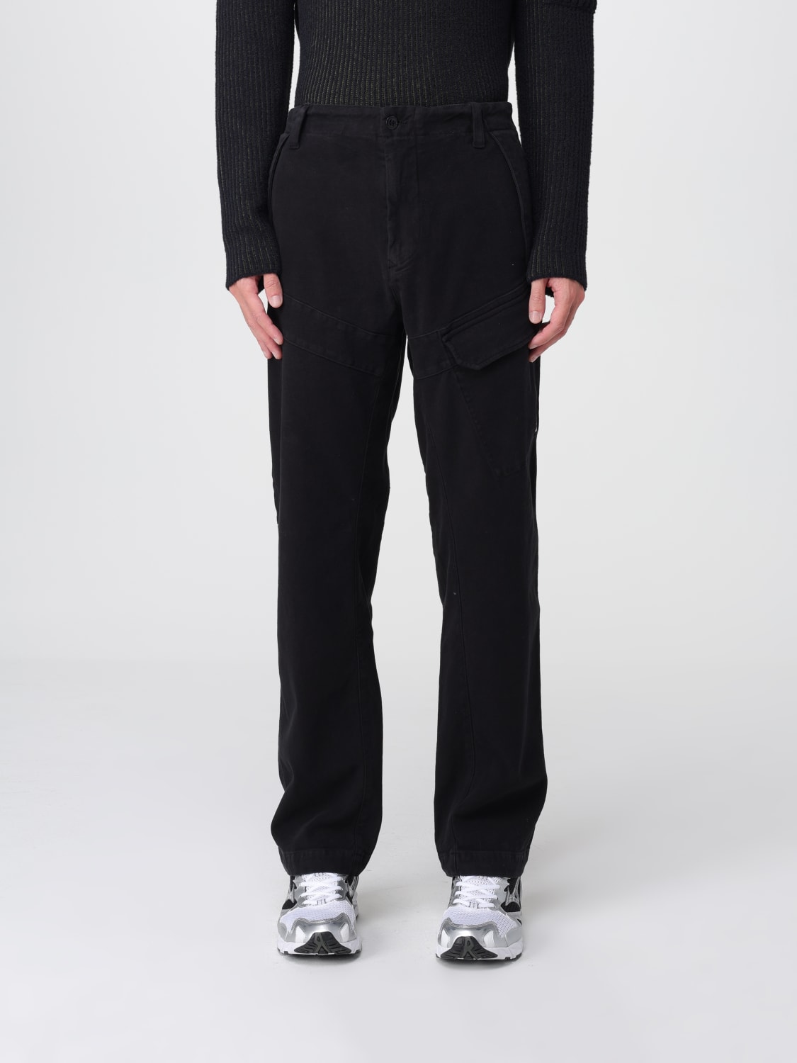 C.P. COMPANY PANTS: Pants men C.P. Company, Black - Img 1