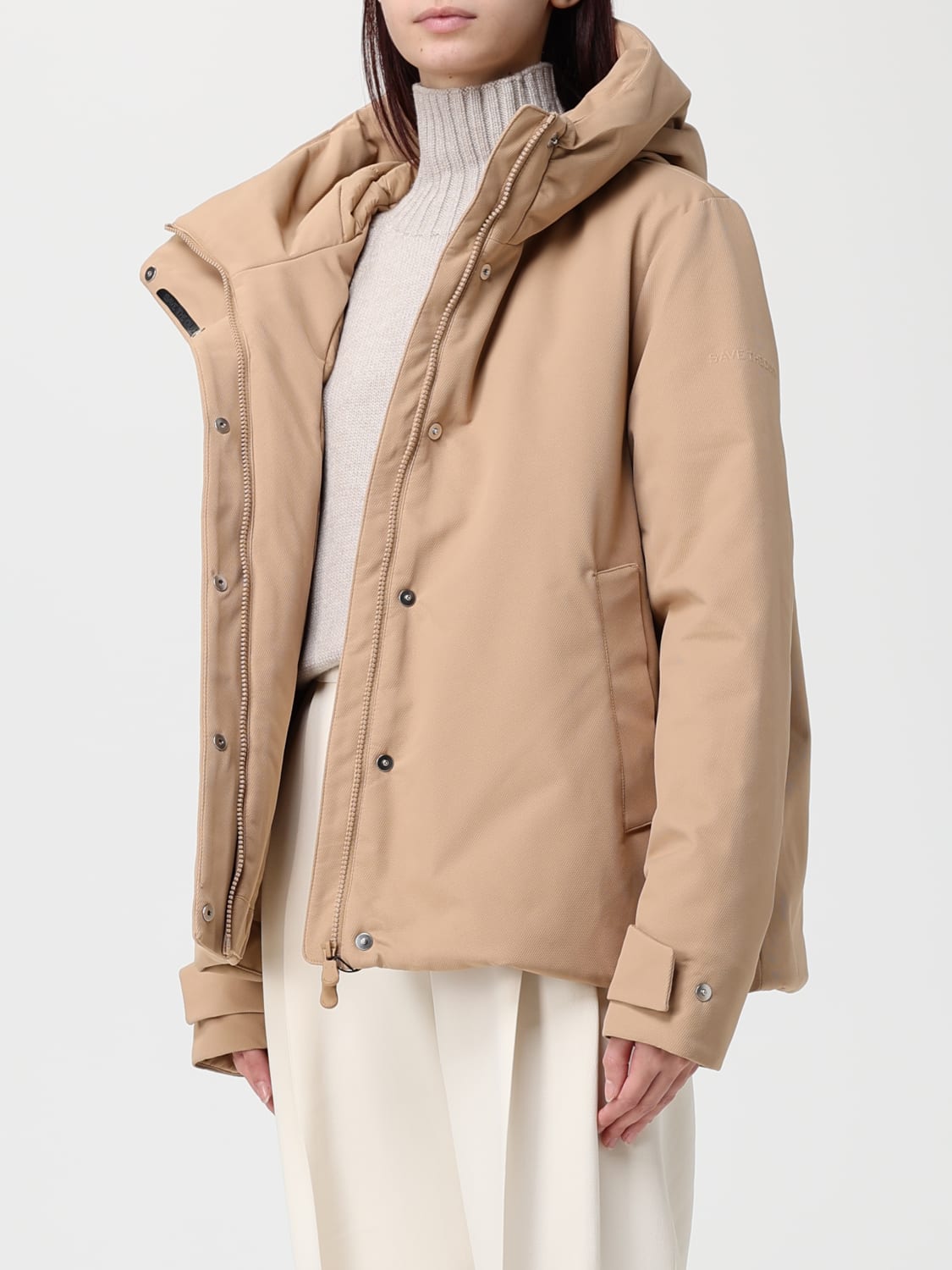 SAVE THE DUCK JACKE: Jacke damen Save The Duck, Beige - Img 3