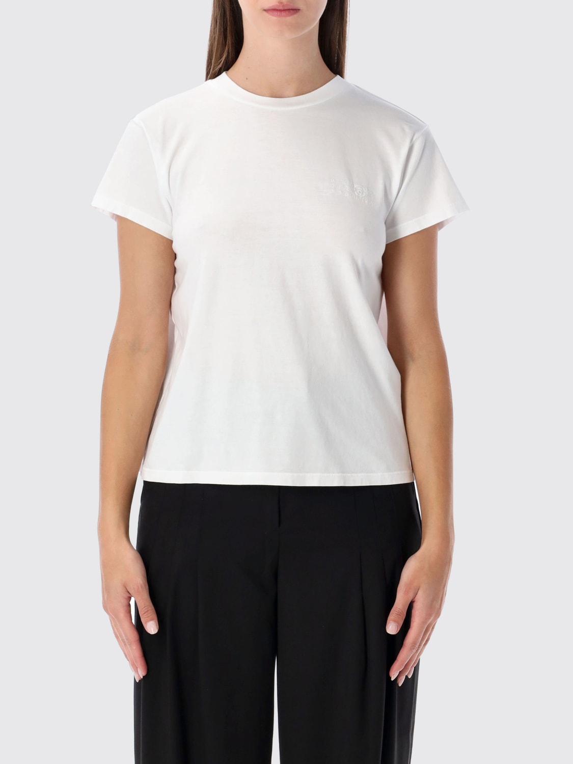 MM6 MAISON MARGIELA CAMISETA: Camiseta mujer Mm6 Maison Margiela, Blanco - Img 1