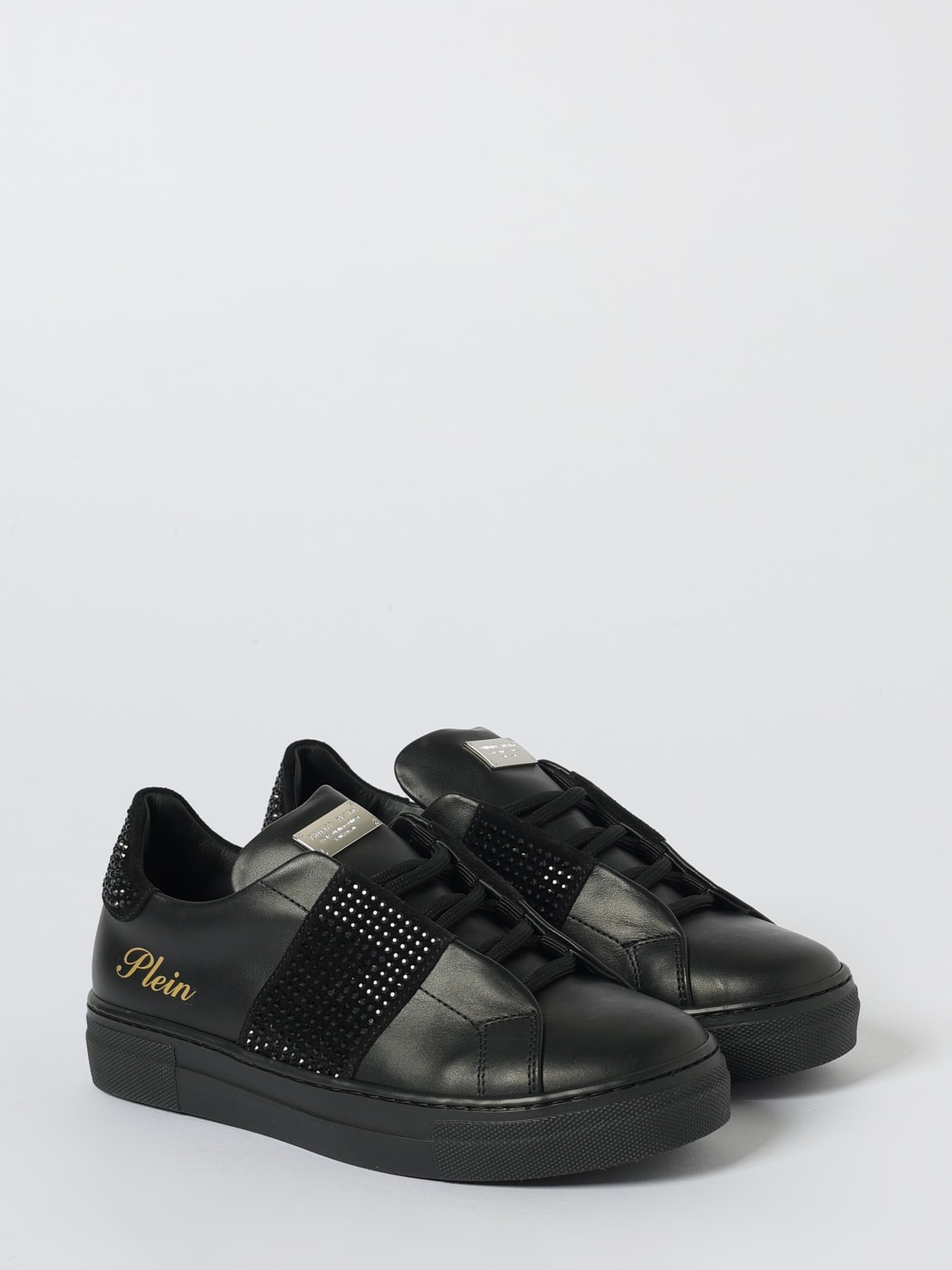 PHILIPP PLEIN ZAPATILLAS: Zapatos niños Philipp Plein, Negro - Img 2