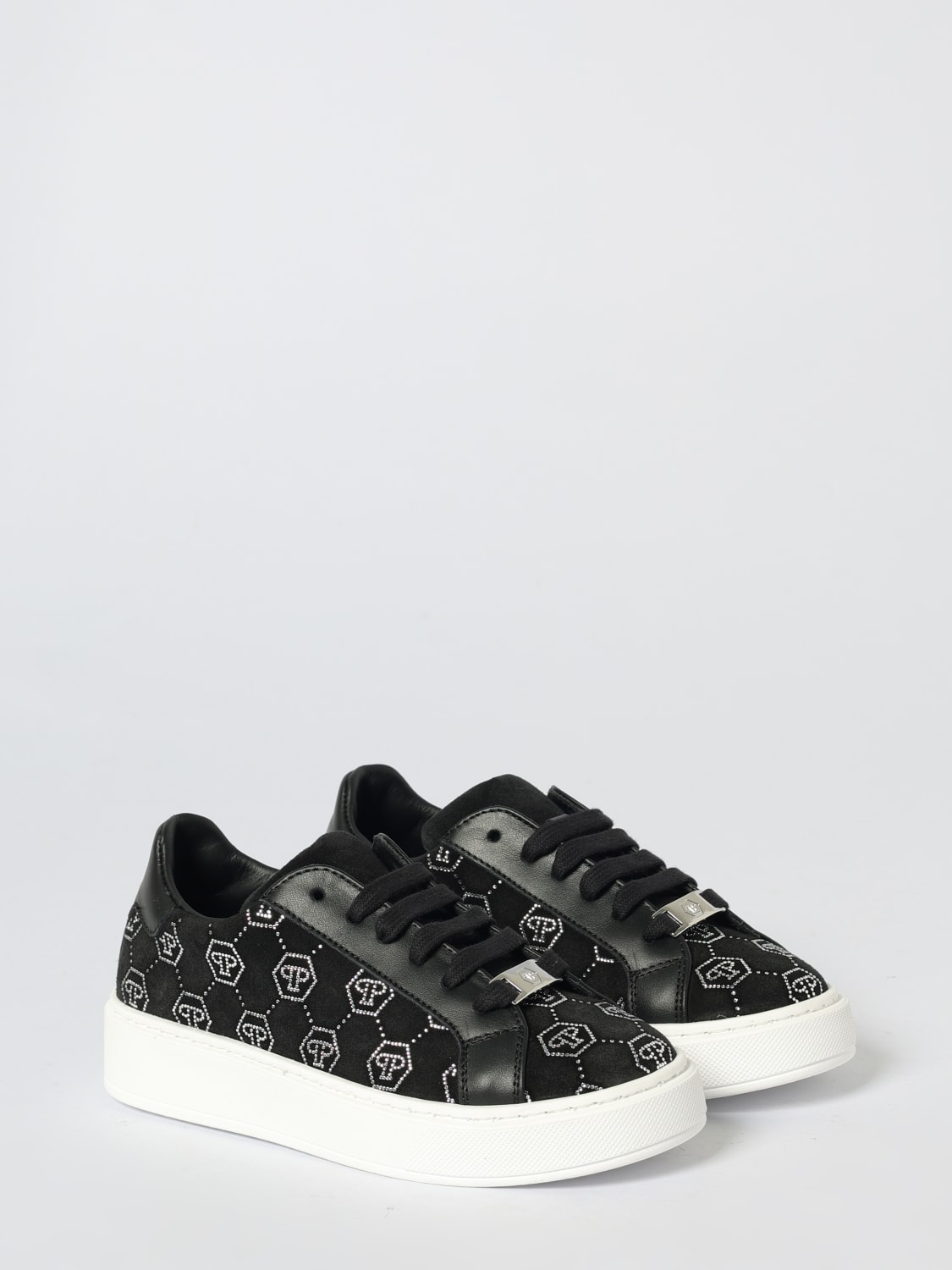 PHILIPP PLEIN ZAPATILLAS: Zapatos niños Philipp Plein, Negro - Img 2