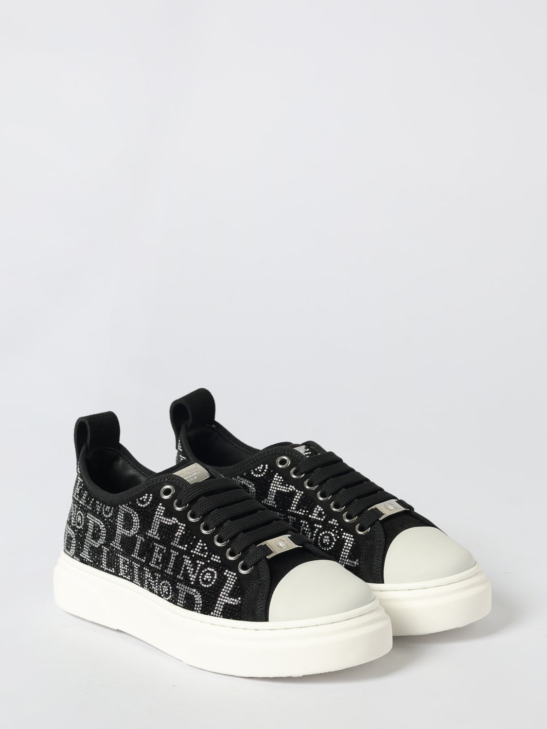 PHILIPP PLEIN ZAPATILLAS: Zapatos niños Philipp Plein, Negro - Img 2