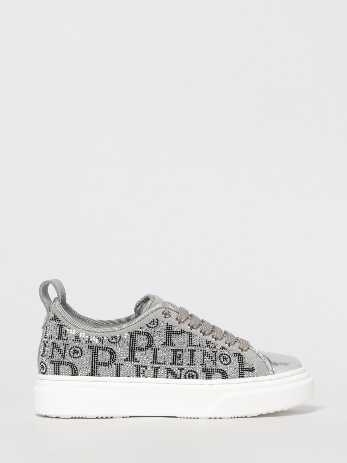 PHILIPP PLEIN SNEAKERS: Shoes kids Philipp Plein, Grey - Img 1