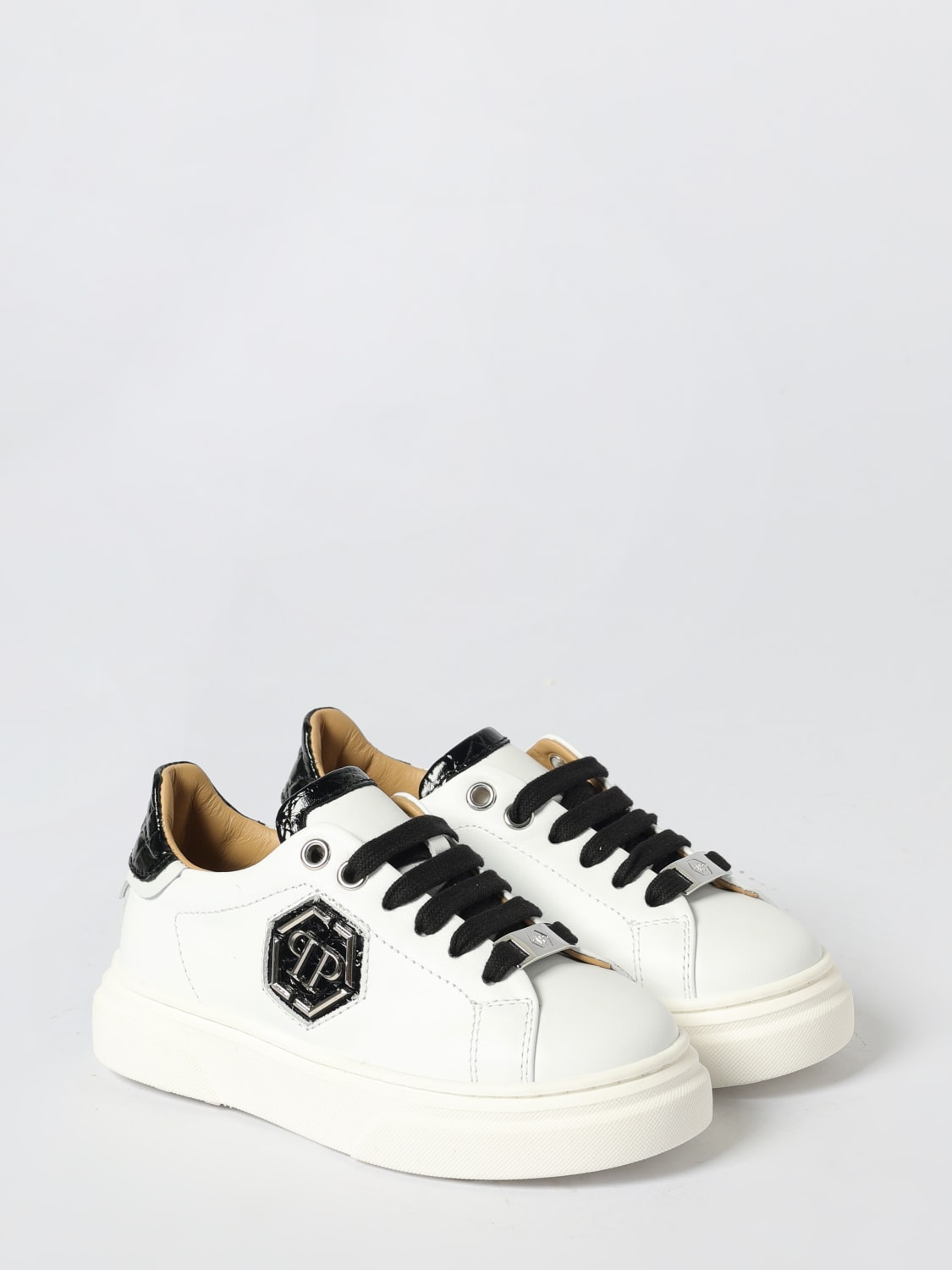 PHILIPP PLEIN SNEAKERS: Shoes kids Philipp Plein, Black - Img 2