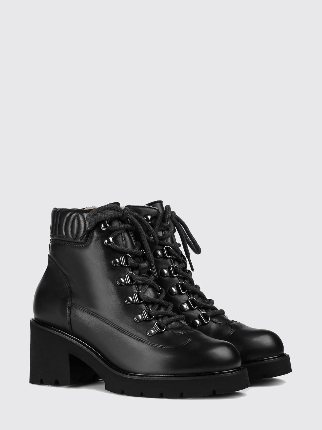 DOUCAL'S STIVALI: Stivaletto Doucal's in pelle , Nero - Img 2