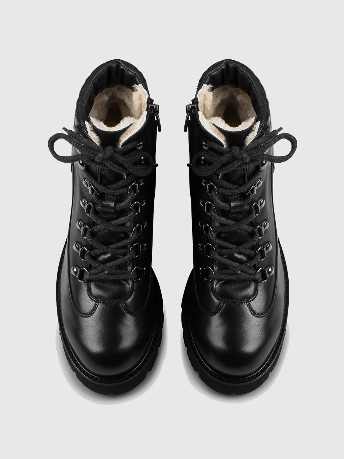 DOUCAL'S STIVALI: Stivaletto Doucal's in pelle , Nero - Img 3