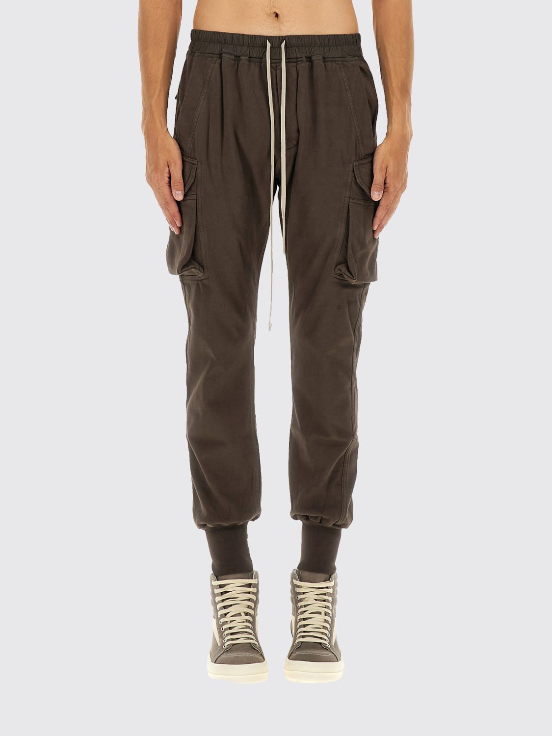 RICK OWENS DRKSHDW PANTS: Jeans men Rick Owens Drkshdw, Brown - Img 1