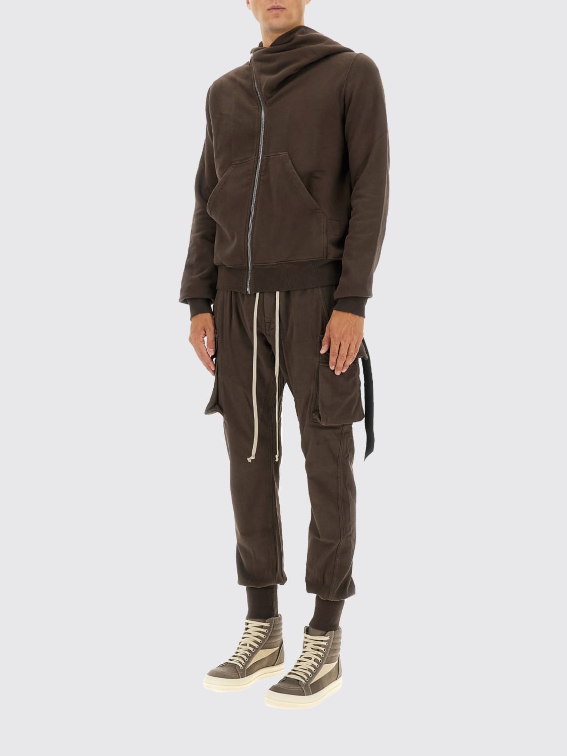 RICK OWENS DRKSHDW PANTS: Jeans men Rick Owens Drkshdw, Brown - Img 2